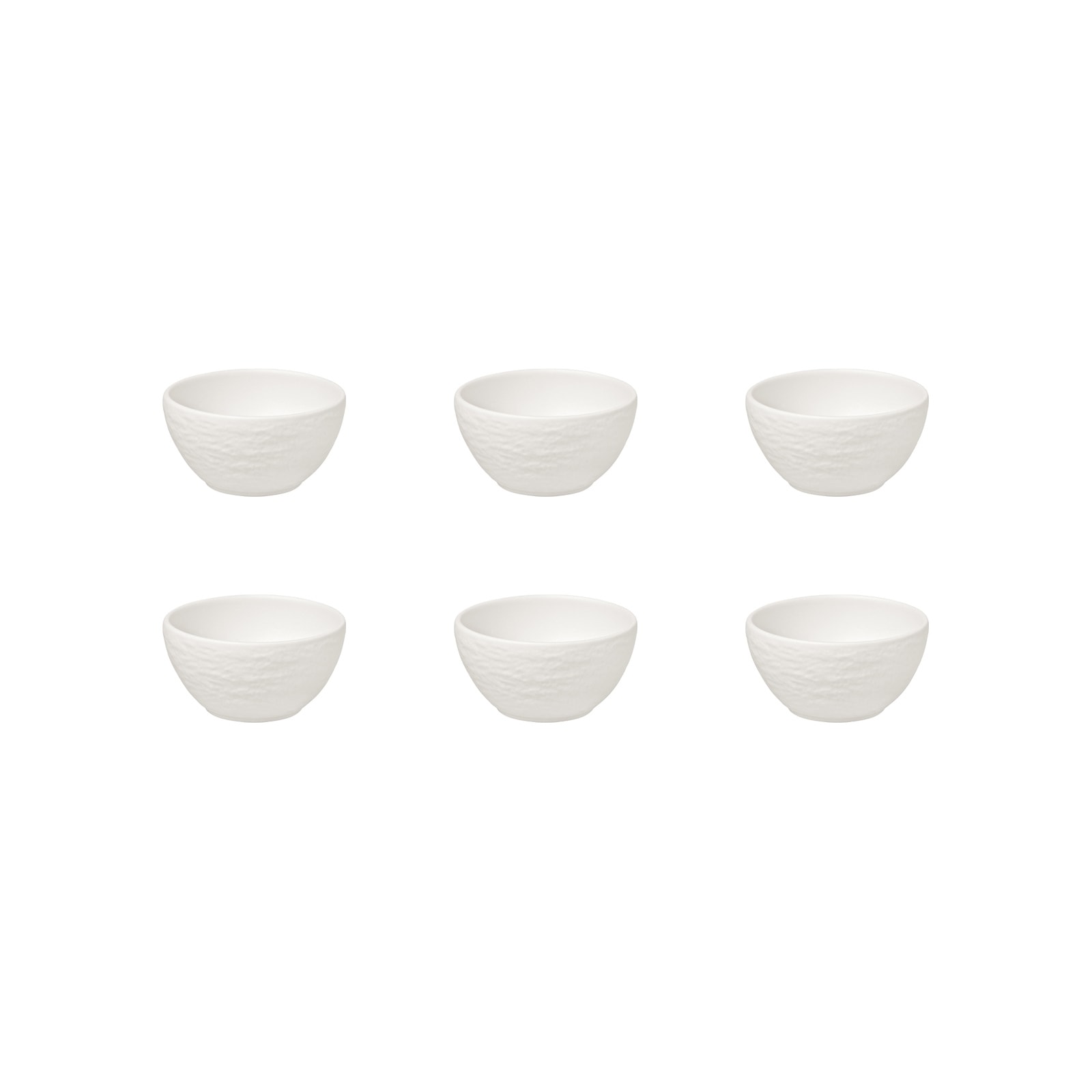 Villeroy & Boch Dipschale »Dipschälchen Manufacture Rock Ø 7,7 cm 6er Set w günstig online kaufen