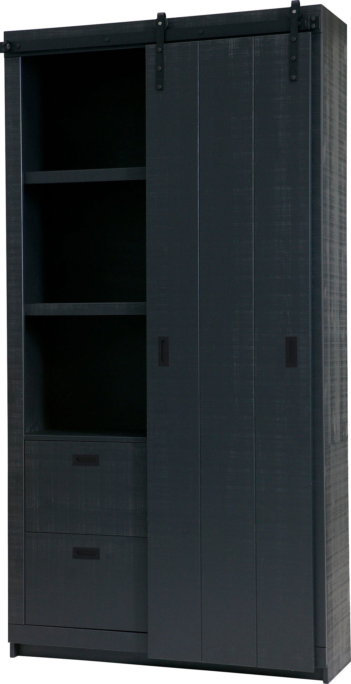 vtwonen Vitrine »Slide, mit Schiebetür«, mit 4 Schubkästen, H 230 cm x B 120 cm