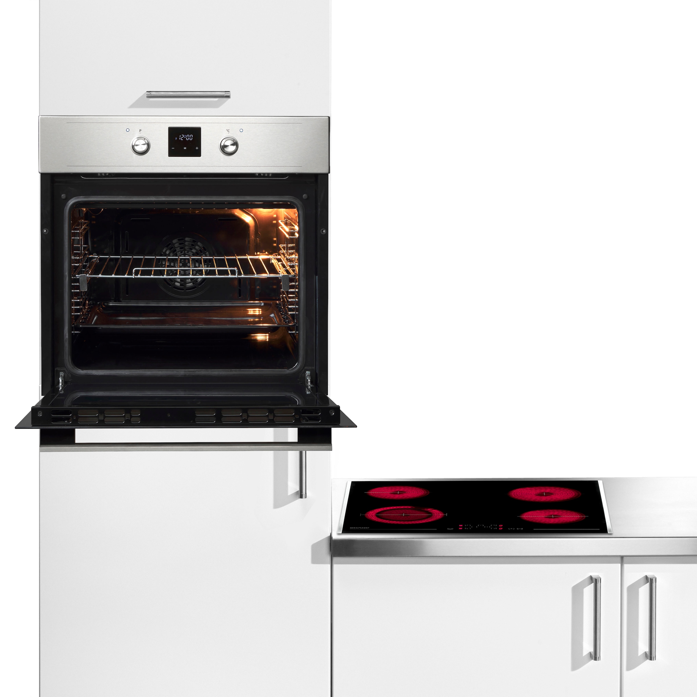 Sharp Backofen-Set »K-60D19IM1-EU«, mit Timerfunktion