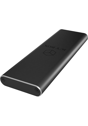 Computer-Adapter »ICY BOX Externes USB 3.0 Gehäuse für M.2 SATA SSD«