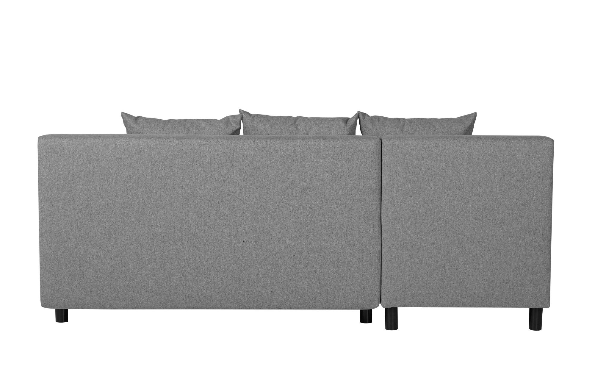 INOSIGN Ecksofa »IWALANI, Schlafsofa mit Bettkasten, Recamiere beidseitig montierbar«, L-Form, B/T/H 199/135/83 cm, Struktur weich & Velvet