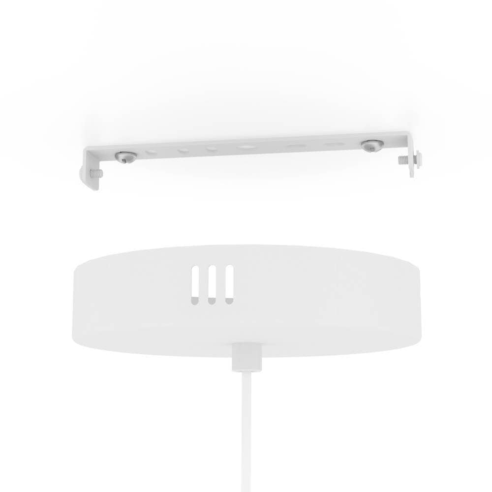 EGLO Hängeleuchte »YUKU-Z«, 1 flammig, Leuchtmittel LED-Modul | LED fest integriert, Hängelampe, ZigBee, App und Sprachsteuerung Alexa, RGB, dimmbar