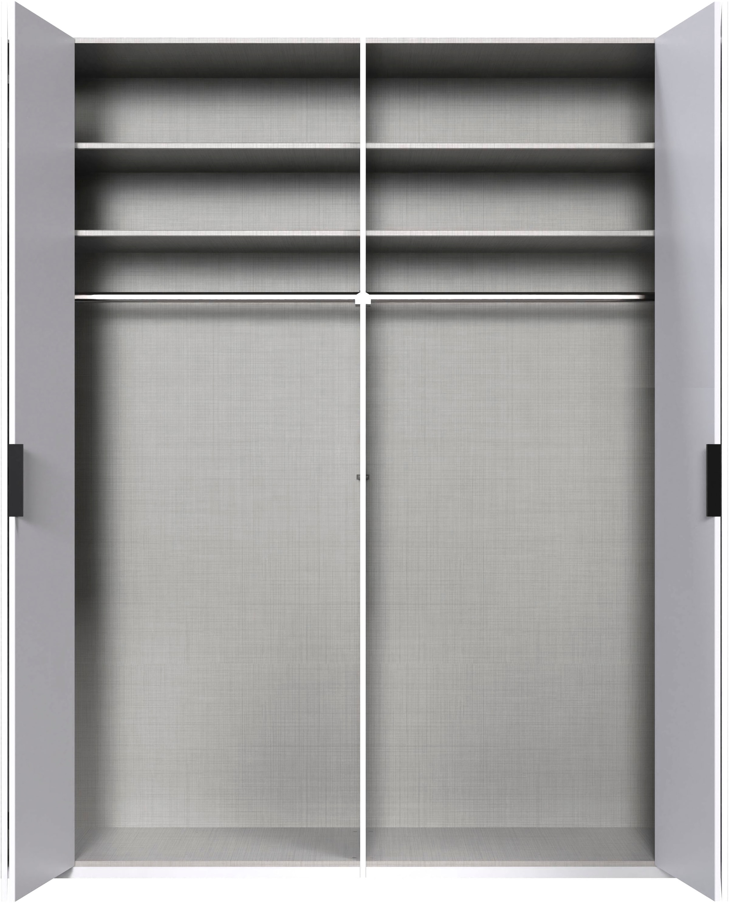 Wimex Kleiderschrank »Oxford by fresh to go, in 3 Breiten, Made in Germany«, (wahlweise mit oder ohne Spiegel), mit hochwertigen Falttüren für den perfekten Überblick