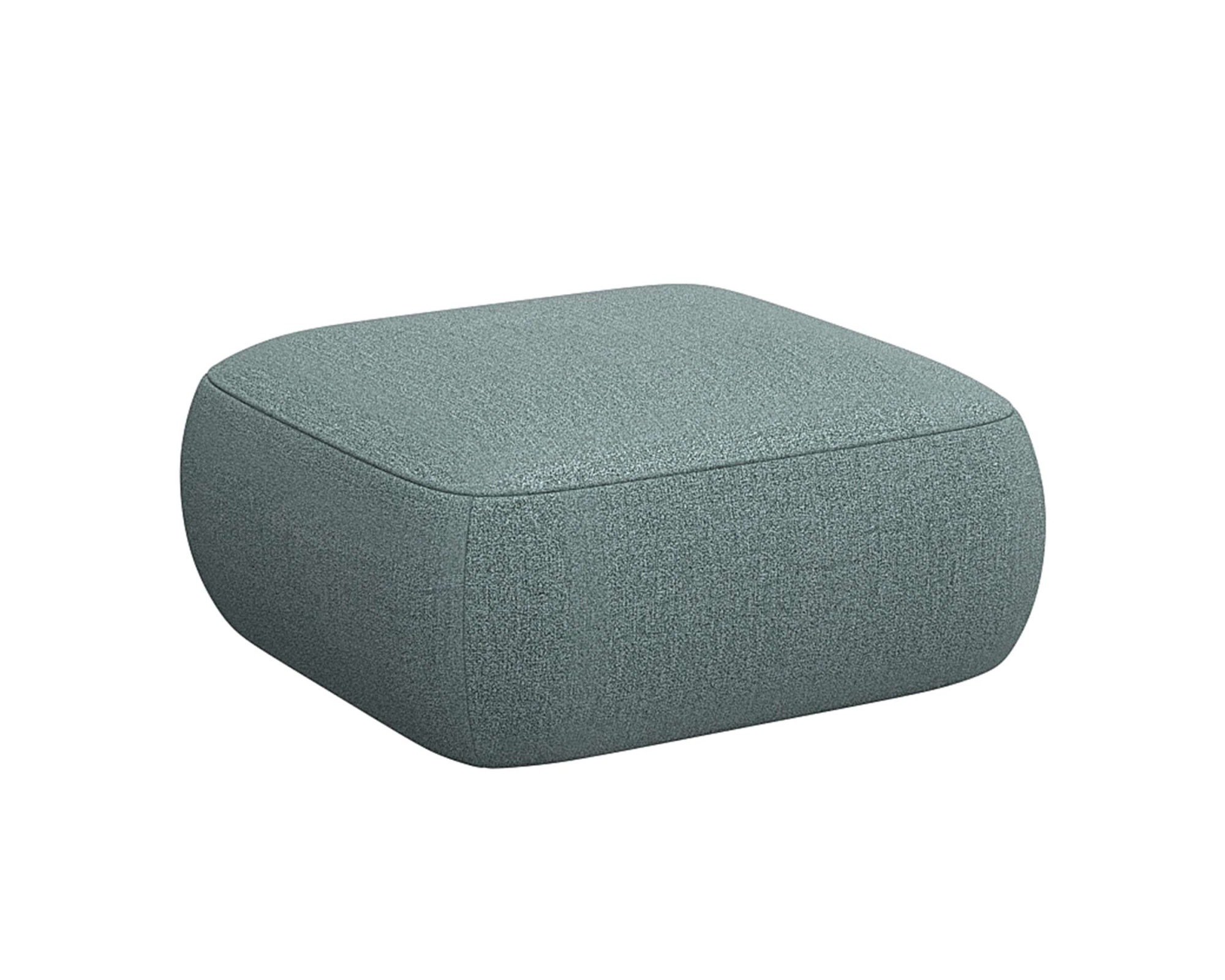 FLEXLUX Pouf »Torino, rund, bodennah, Sitzhocker, Polsterhocker«, Modernes, günstig online kaufen