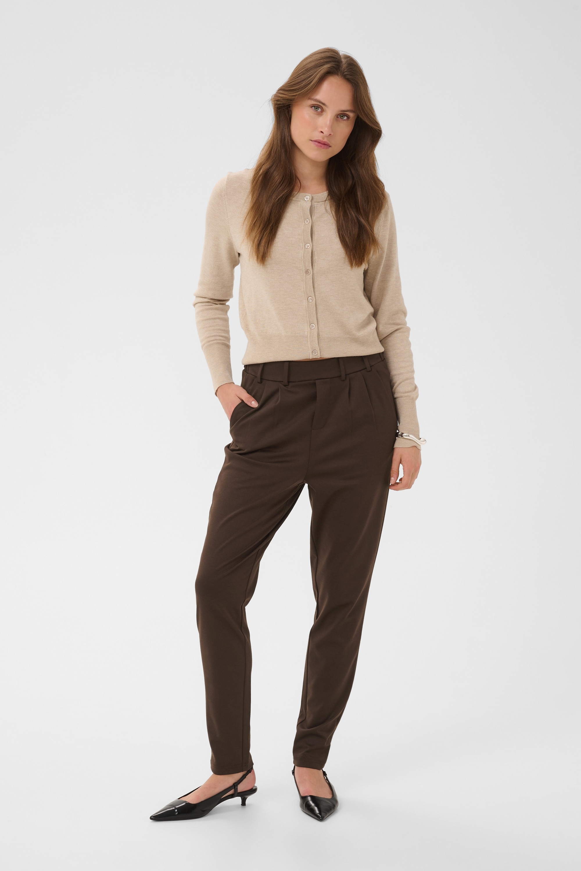 KAFFE Stoffhose »Strickhose KAjenny«