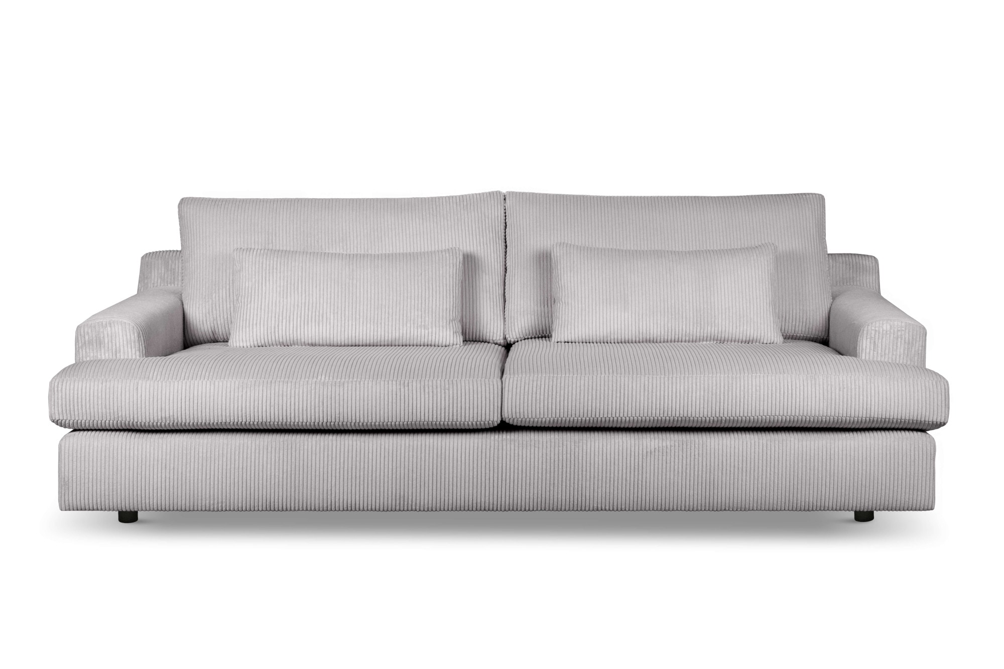 Home affaire Big-Sofa »Evelle 3 Sitzer Maxi«, 237 cm, tiefe Sitzfläche, Lounge-Sitzkomfort, Struktur, Breitcord