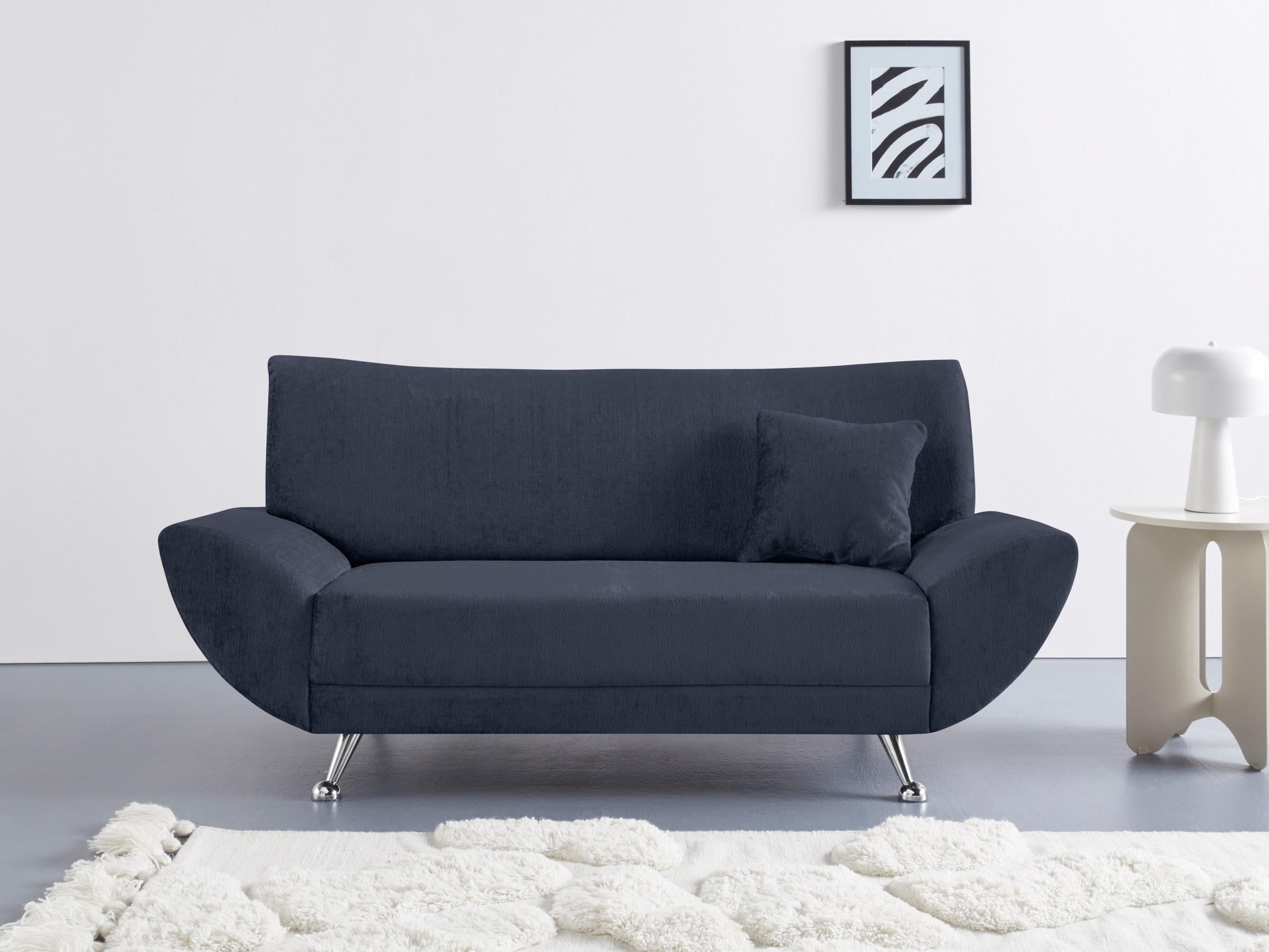 INOSIGN 2-Sitzer "Saltare, elegant und komfortabel, toller Designfuß" günstig online kaufen