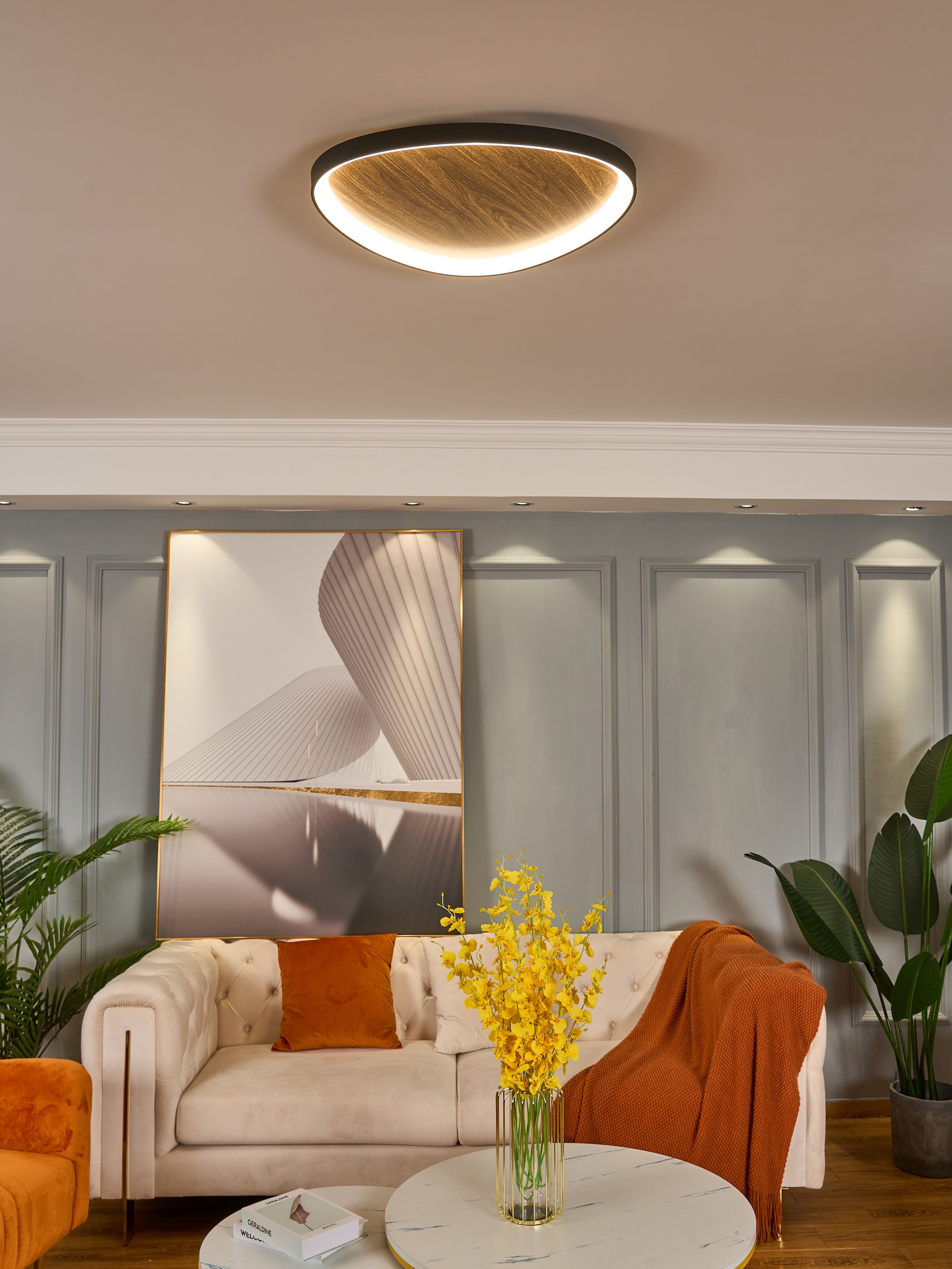 ECO-LIGHT LED Deckenleuchte »LED-Deckenleuchte BEZI«, 1 flammig, Leuchtmittel LED-Board | LED fest integriert