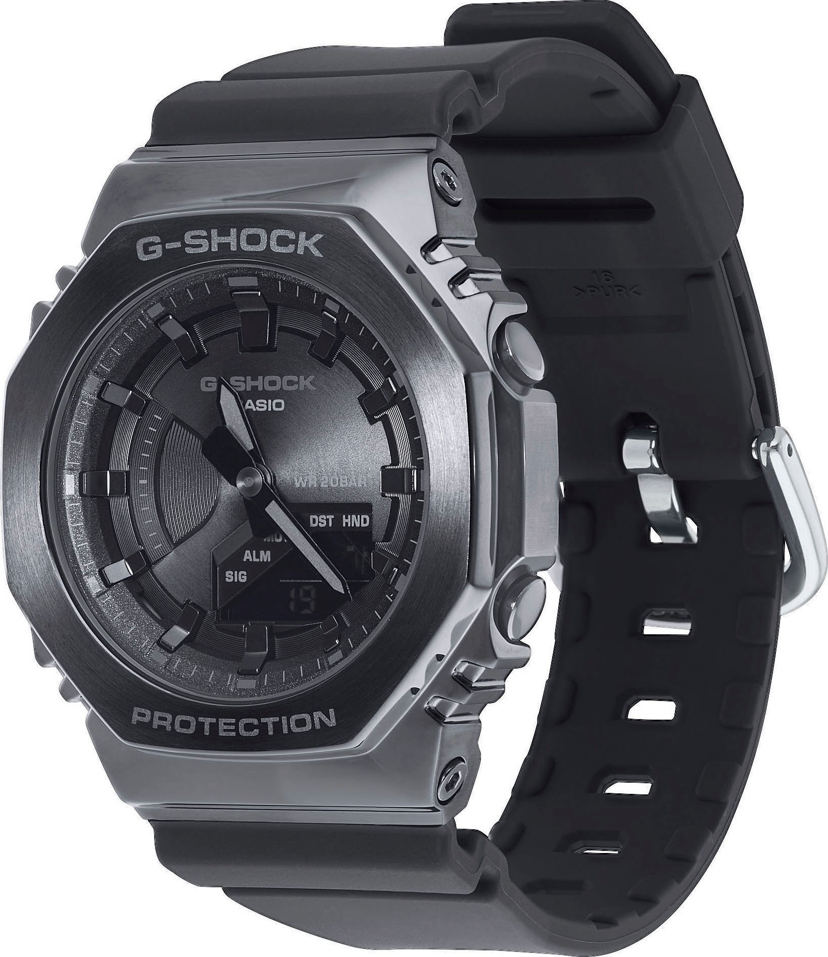 CASIO G-SHOCK Chronograph, Quarzuhr, Armbanduhr,Digitaluhr, bis 20 bar wasserd Damenuhr,Herrenuhr
