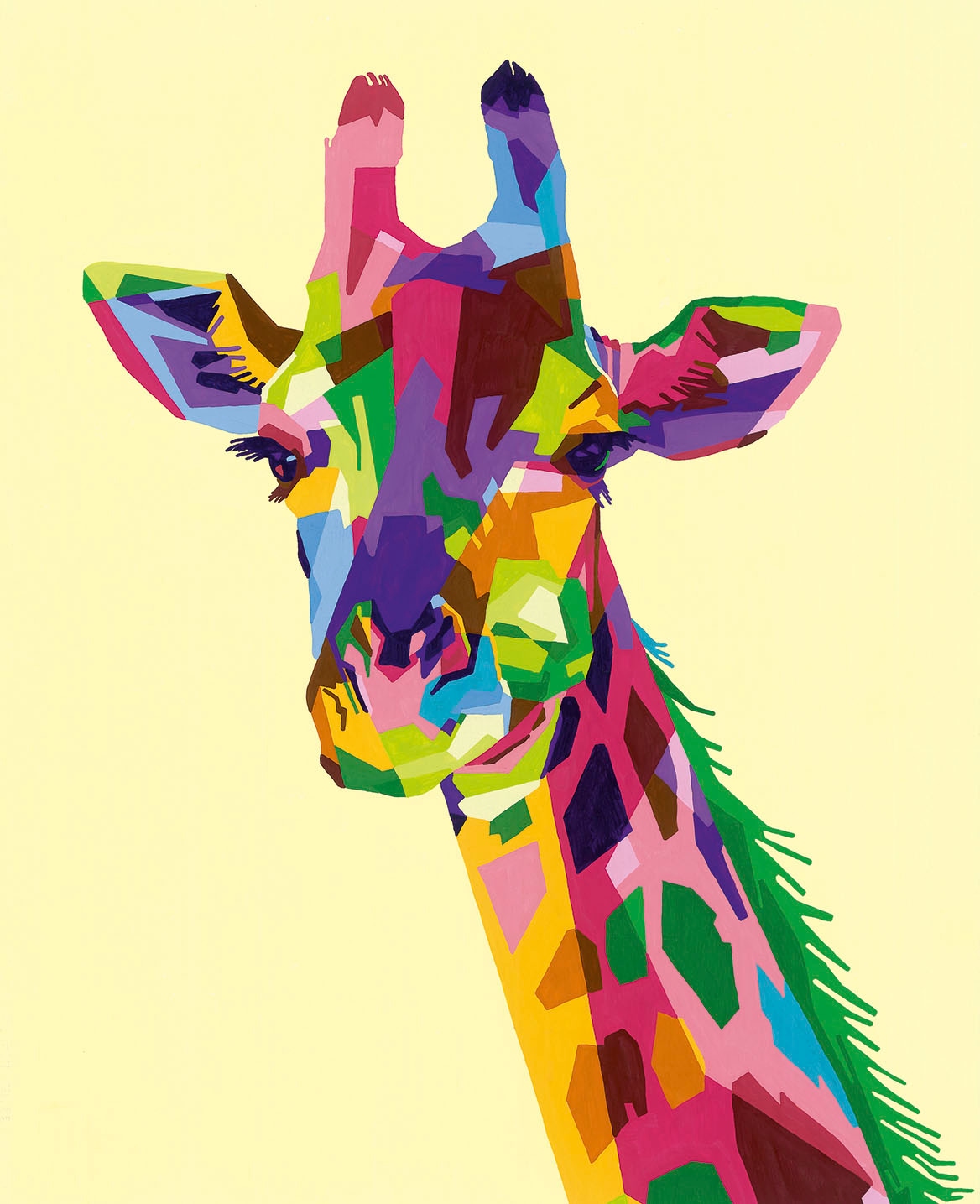 Ravensburger Malen nach Zahlen »CreArt, Funky Giraffe«, Made in Europe