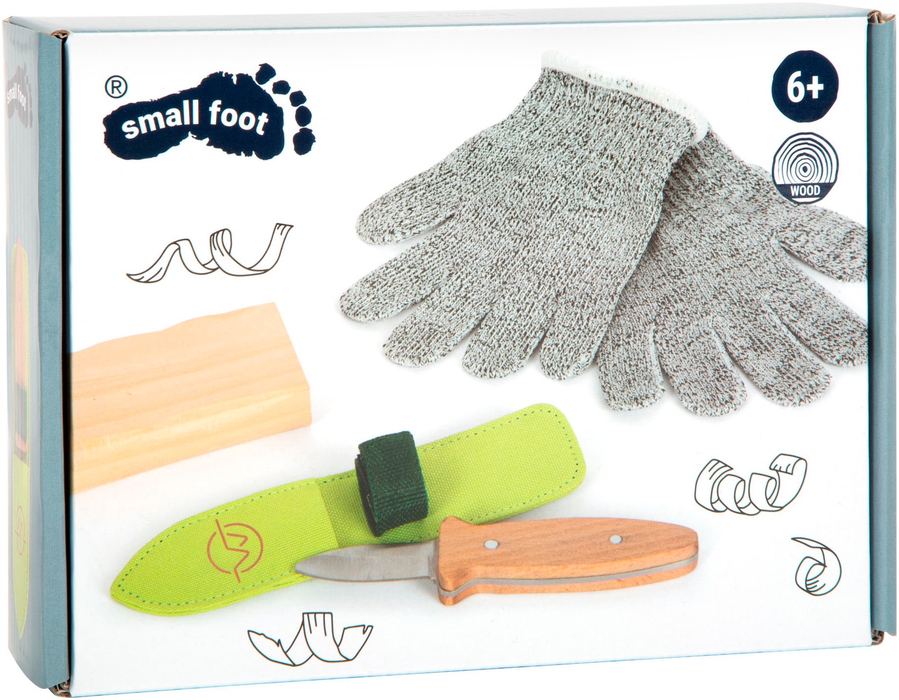 Small Foot Kreativset »Schnitzmesser-Set Discover«