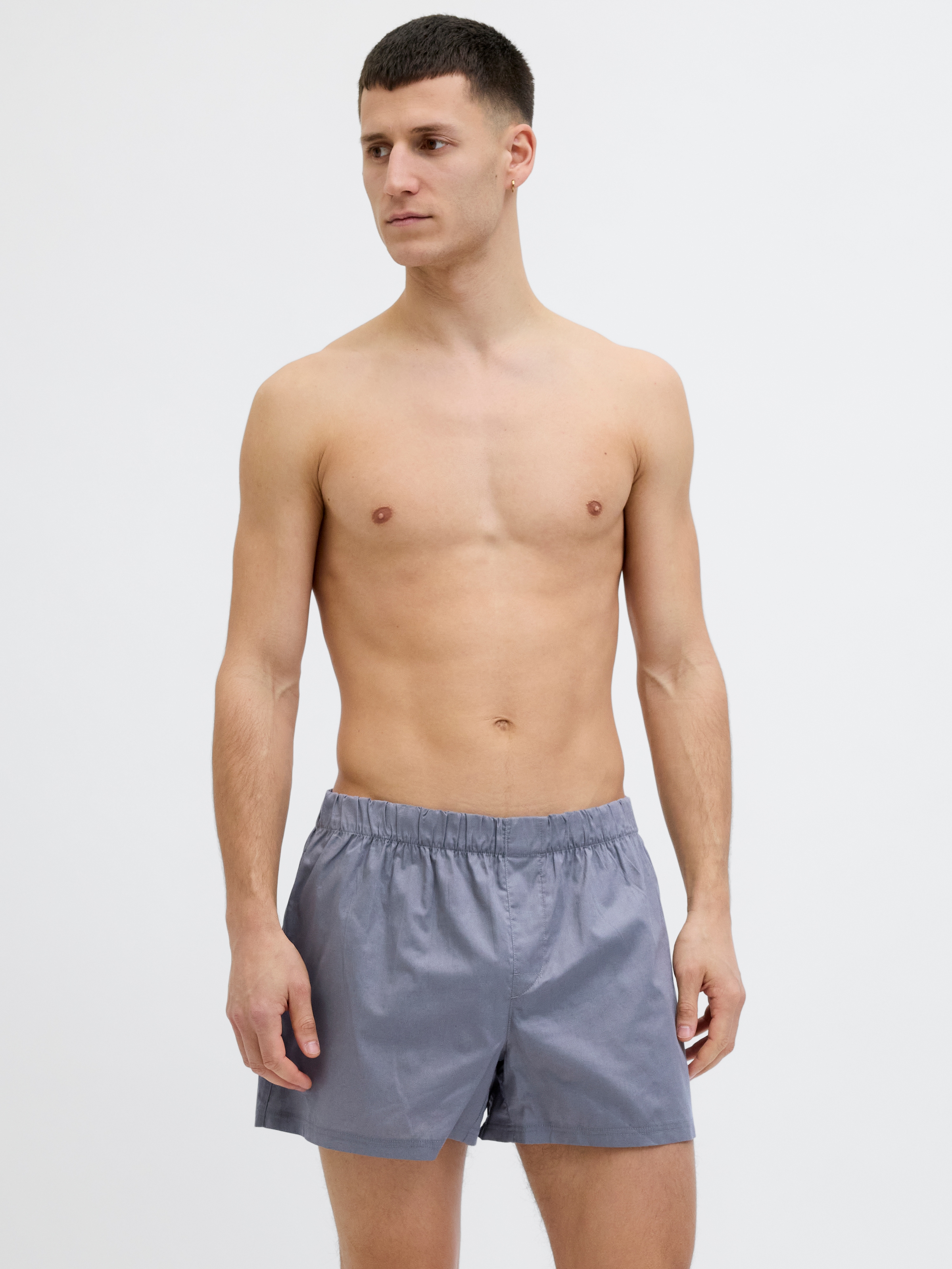 Jack & Jones Boxershorts »JACMILANO WOVEN BOXERS 5 PACK NOOS«, (Packung, 5 St.)