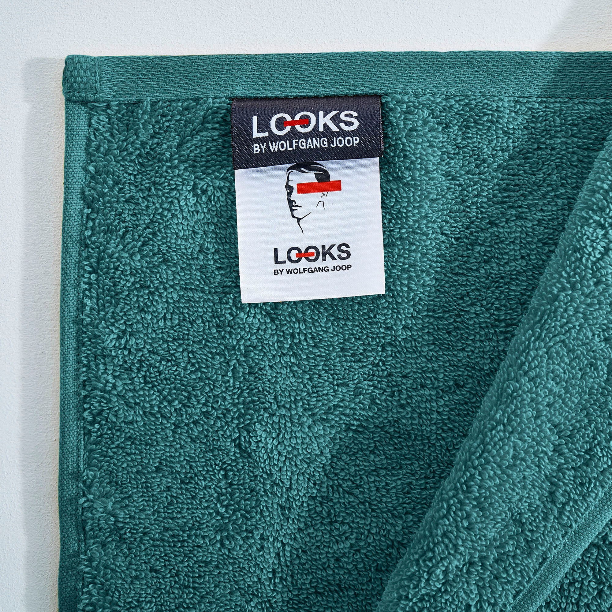 LOOKS by Wolfgang Joop Handtuch »LOOKS«, (1 St., Handtuch 50 x 100 cm), mit Logobestickung