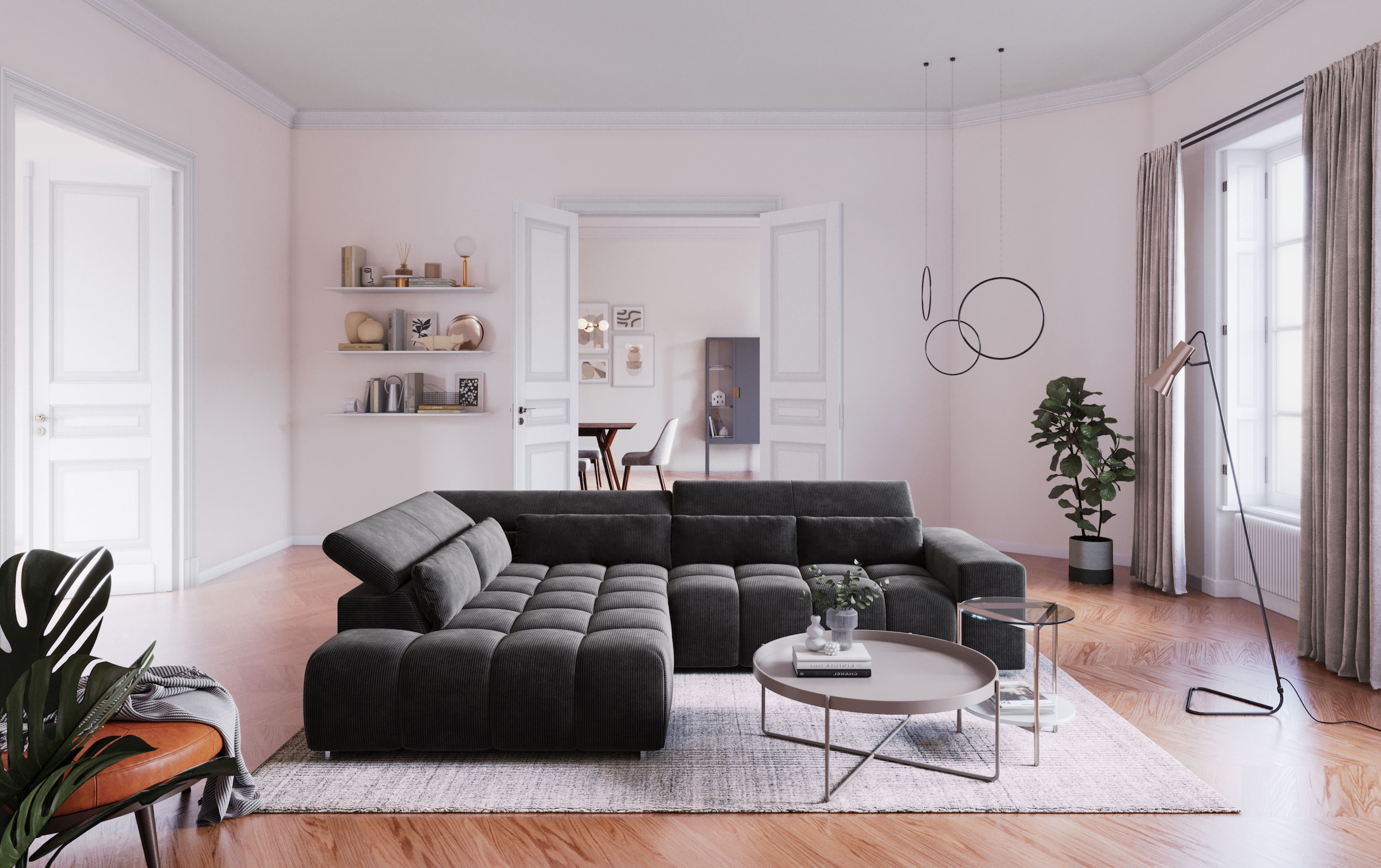 COTTA Ecksofa »Orion L-Form« günstig online kaufen