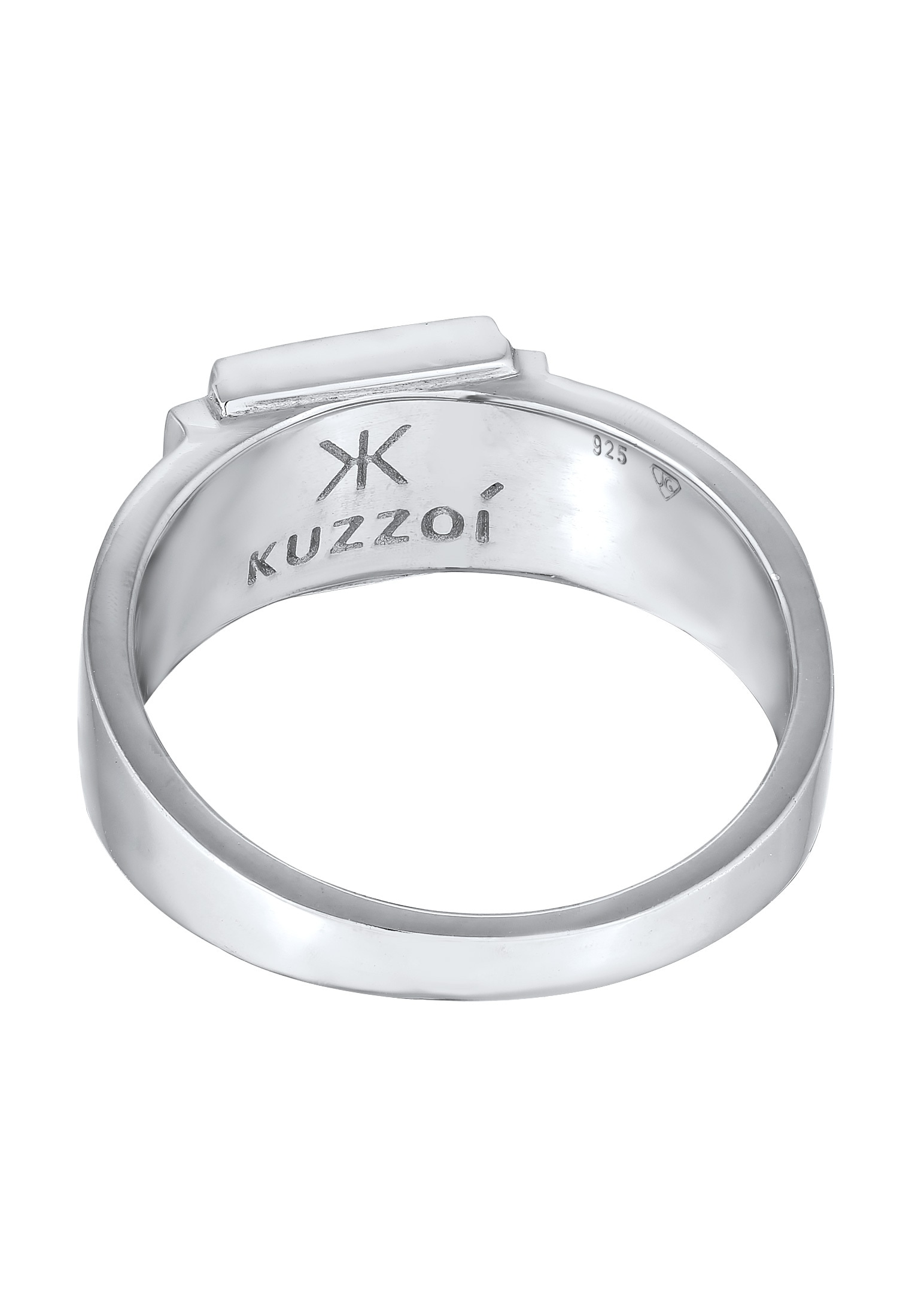 Kuzzoi Siegelring »Herren Siegelring Modern 925 Silber«