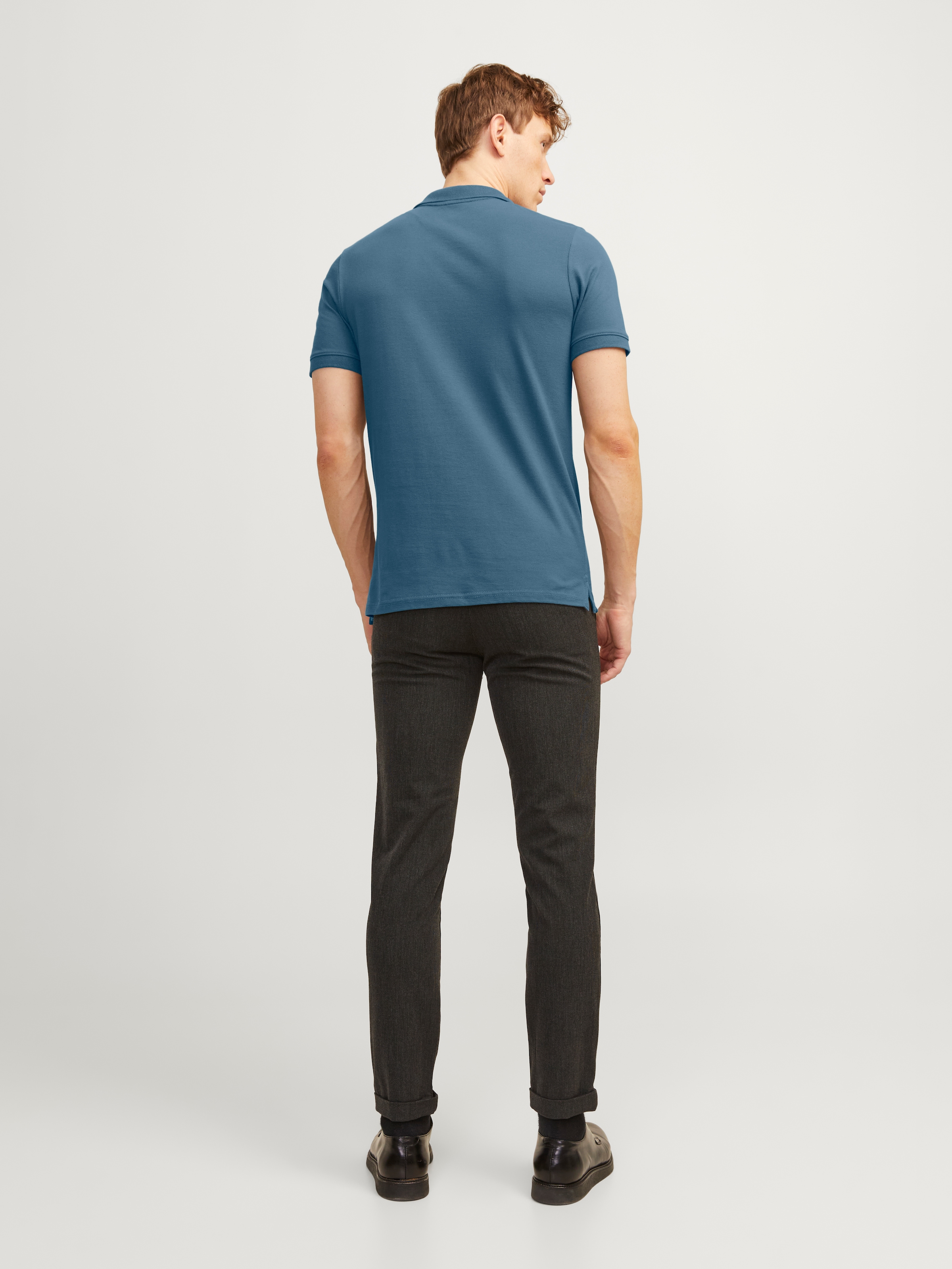 Jack & Jones Poloshirt »JJEBASIC POLO SS NOOS«, mit Logo Stickerei