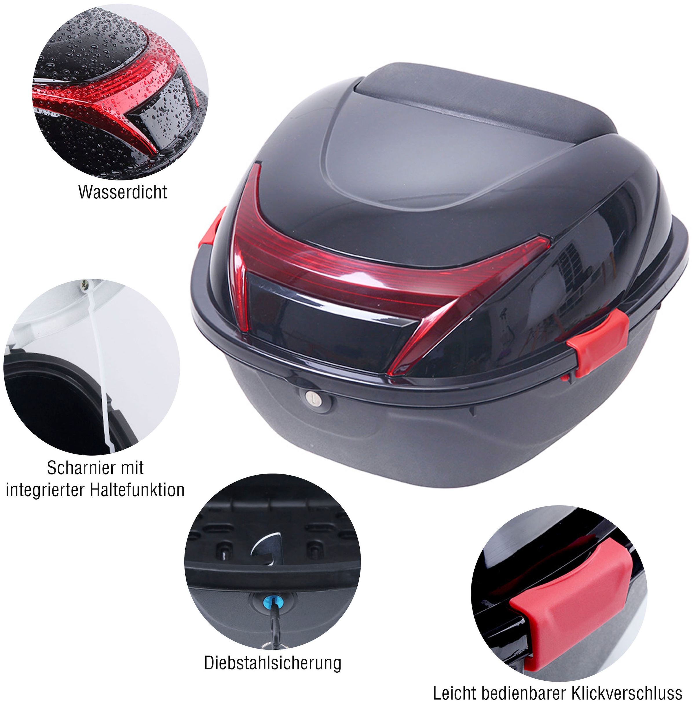 SachsenRad Gepäckträgertasche »Gepäckträger-Box Globus Neo«