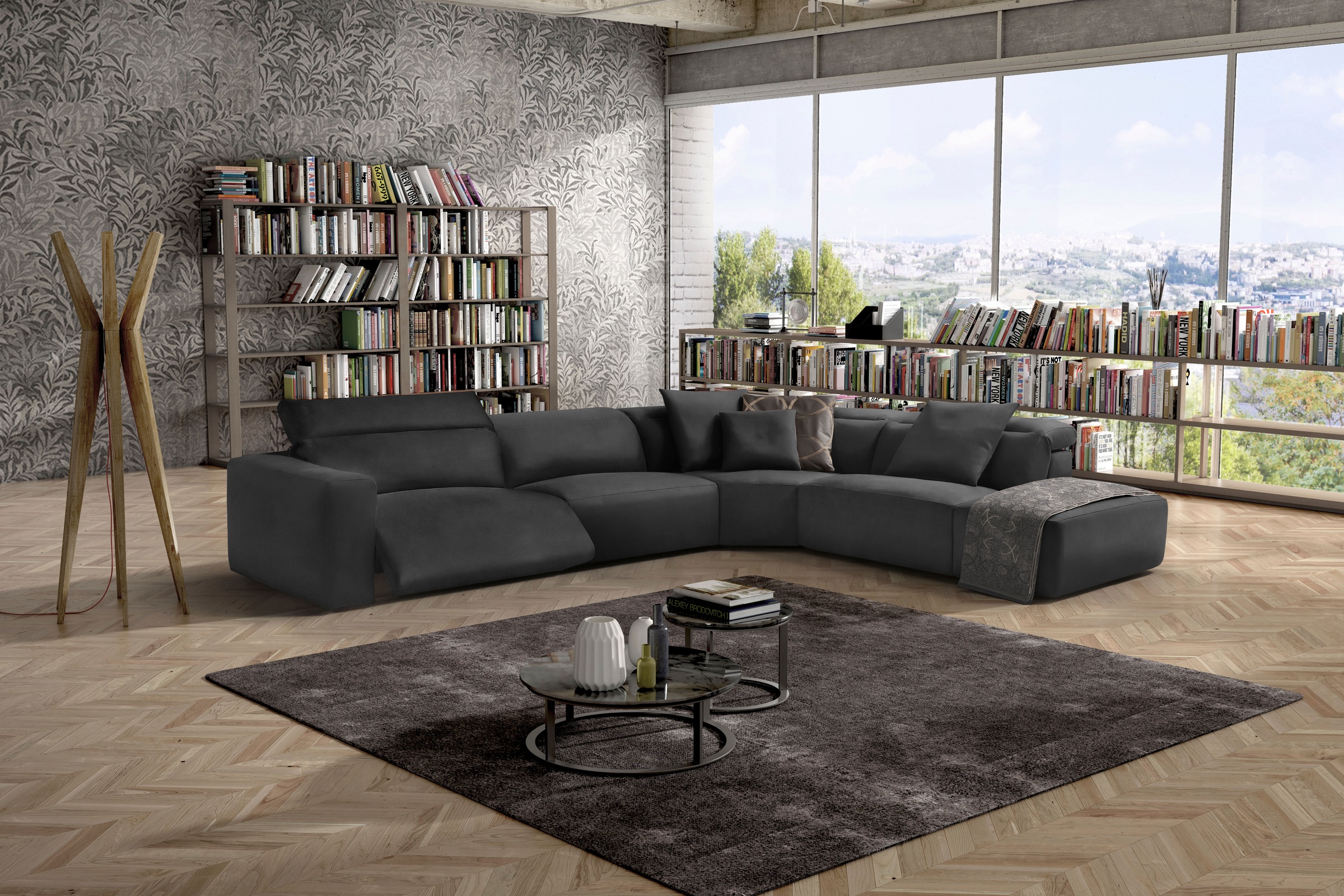 Egoitaliano Ecksofa »Beverly, extravangantes Designsofa mit erstklassigem S günstig online kaufen