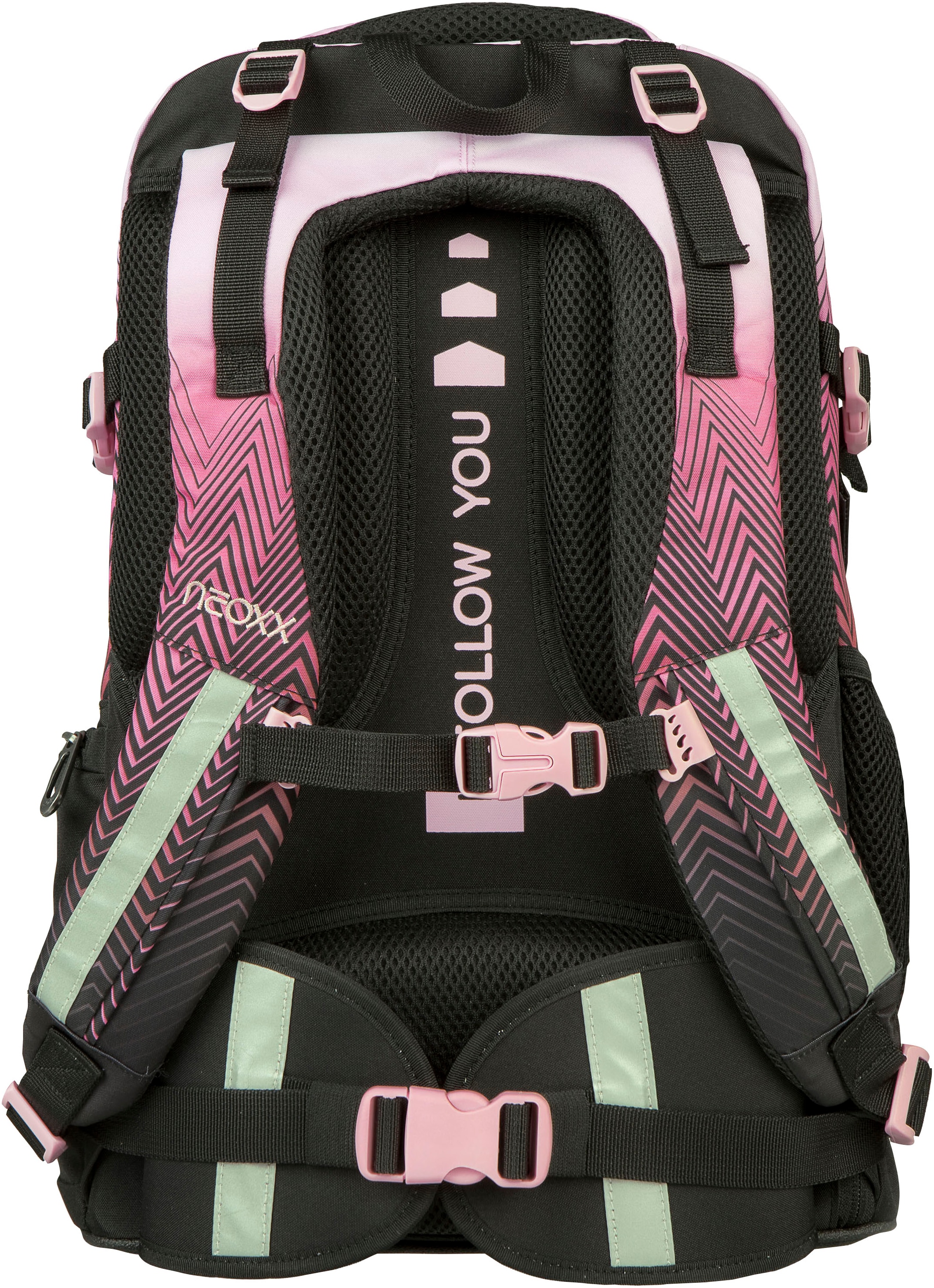 neoxx Schulrucksack »Active Pro, Sweet like Sunset«