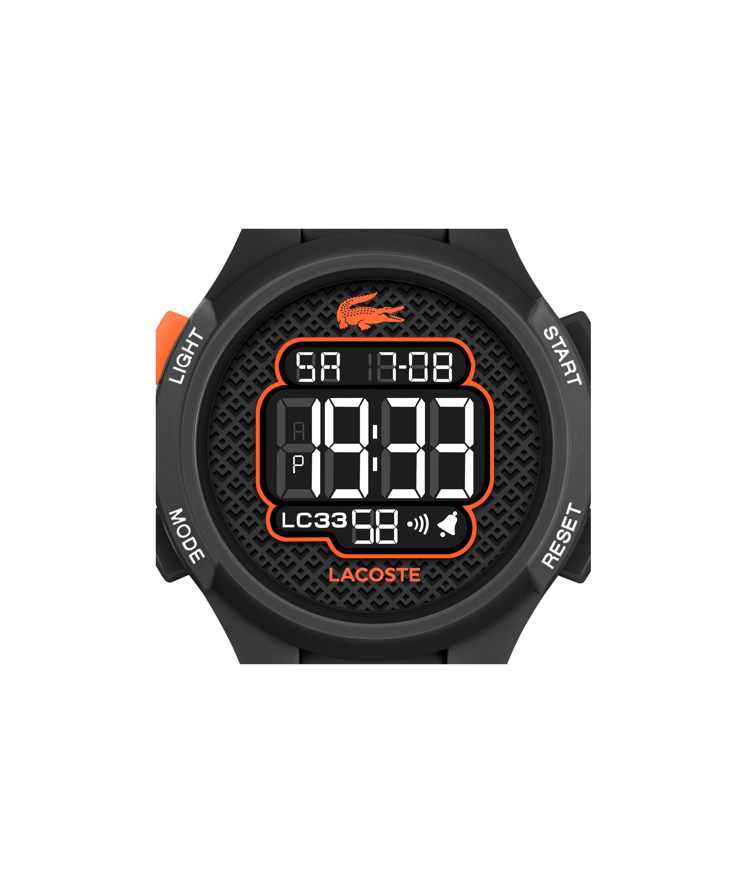 Lacoste Chronograph »LC33 Kids« Quarzuhr, Armbanduhr, Silikonarmband, analog, digital