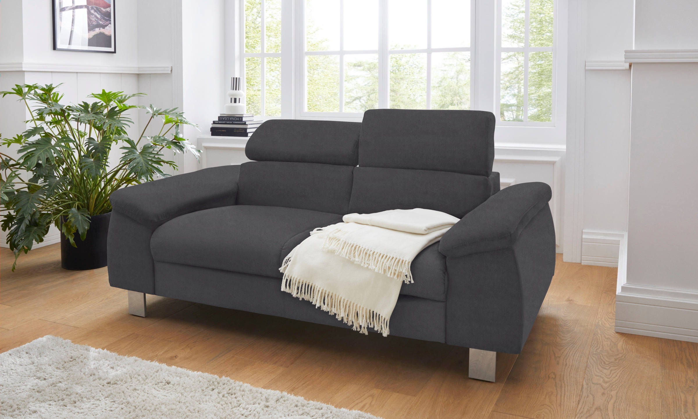 COTTA Polstergarnitur »Komaris«, (Set), Set bestehend aus: 2-Sitzer mit Kop günstig online kaufen