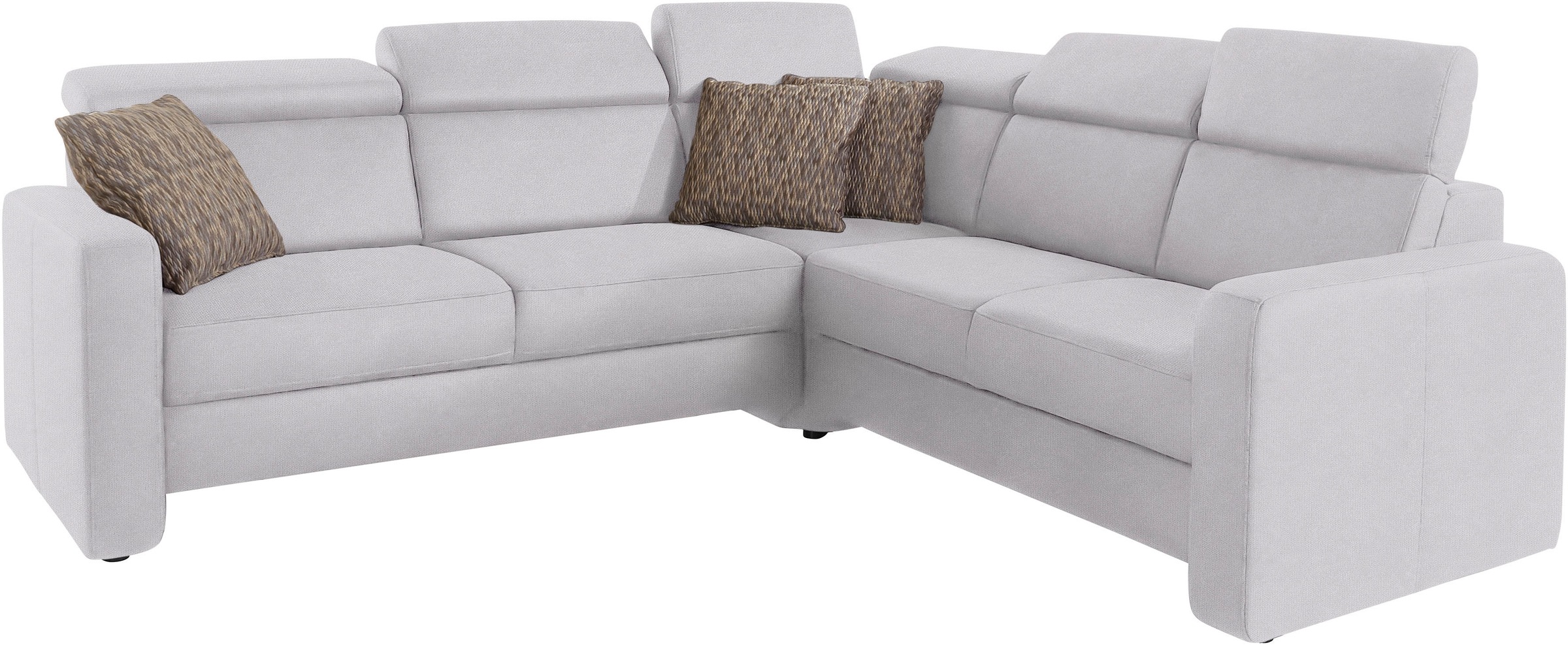 sit&more Ecksofa »Bologna L-Form«, Kopfteilverstellung, wahlweise mit Bettfunktion und Schubkasten