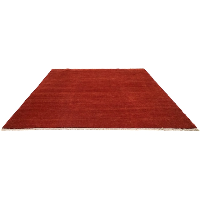 morgenland Wollteppich »Gabbeh Teppich handgeknüpft rot«, rechteckig,  handgeknüpft auf Rechnung kaufen | Kurzflor-Teppiche