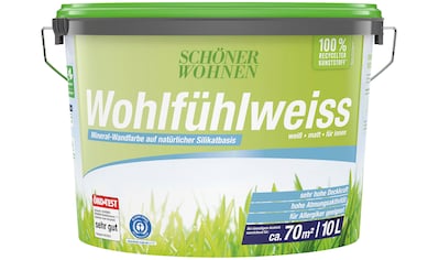 SCHÖNER WOHNEN-Kollektion Wand- und Deckenfarbe »Wohlfühlweiß«, 10 Liter,... kaufen