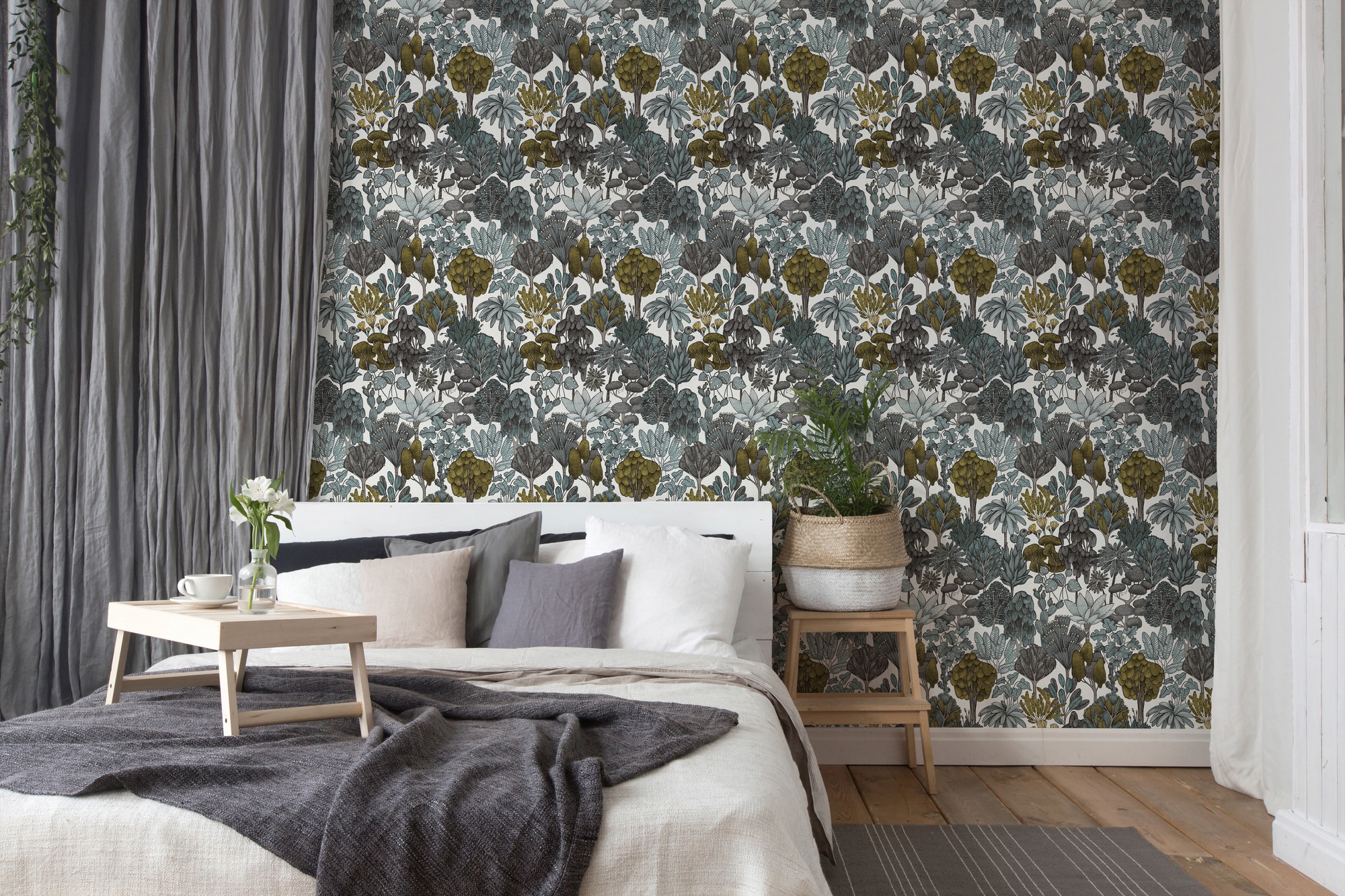 Architects Paper Vliestapete »Floral Impression«, floral-botanisch-Wald, Blumentapete Tapete Dschungel Tapeten Wohnzimmer Schlafzimmer Küche
