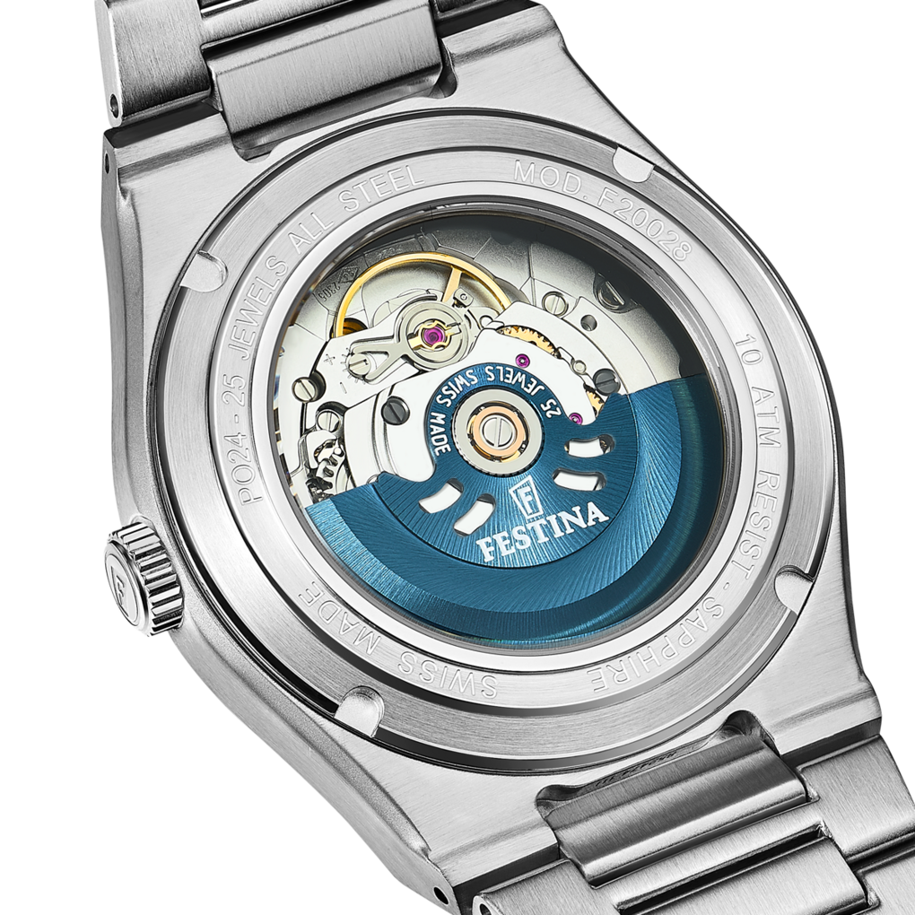 Festina Automatikuhr »Automatic« Armbanduhr, Damenuhr, Herrenuhr, Swiss Made, Mechanische Uhr