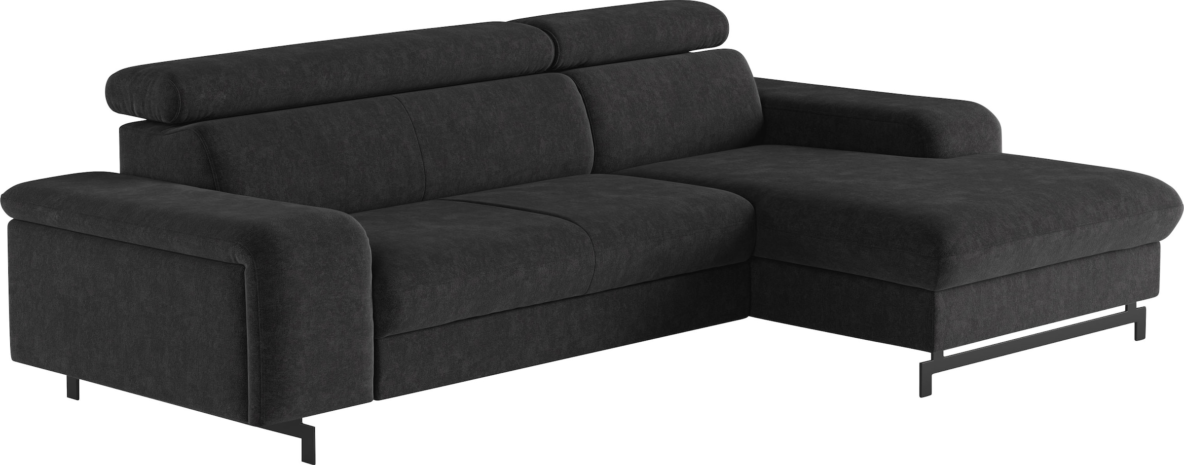 COTTA Ecksofa »Emma L-Form« mit Kopfteilverstellung, wahlweise mit Bettfunktion & Bettkasten