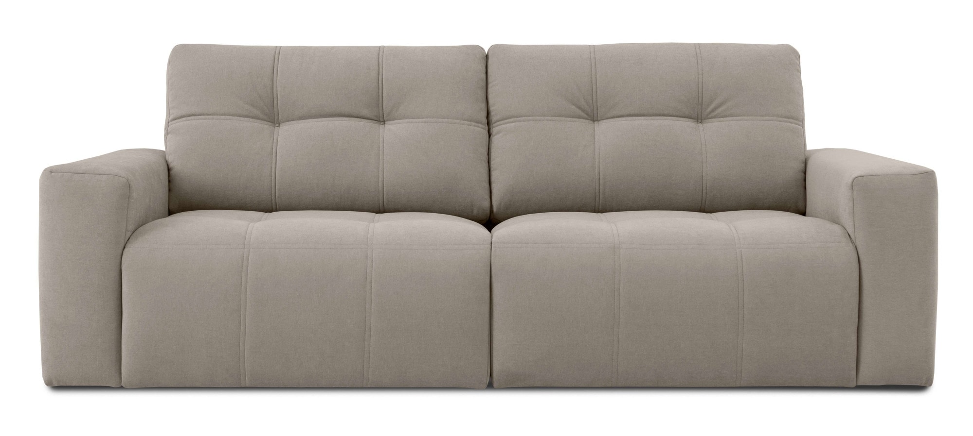 Home affaire 3-Sitzer »Turnon, Lounge-sofa, Breite 220 cm«, Chenille, mit Knopf- und Doppelsteppung, elegantes Aussehen