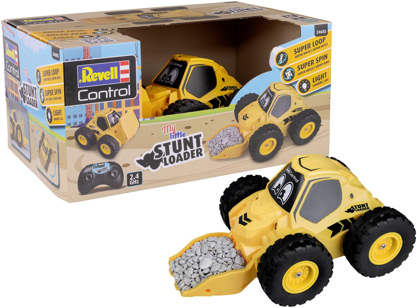 Revell® RC-Truck »Revell® control, My little Stunt Loader, 2,4 GHz«, mit Licht