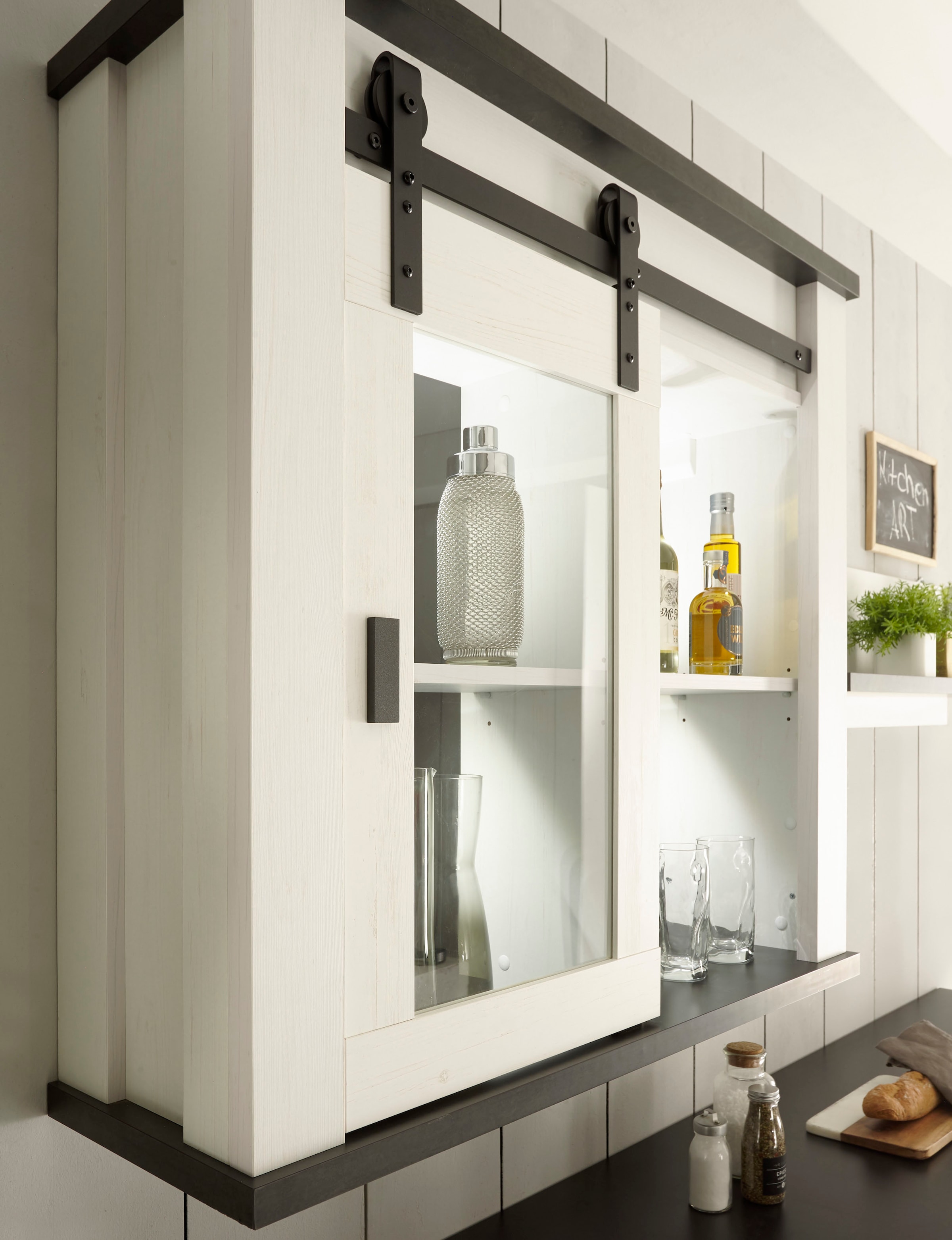 Home affaire Küche »Sherwood«, Breite 240 cm, ohne E-Geräte