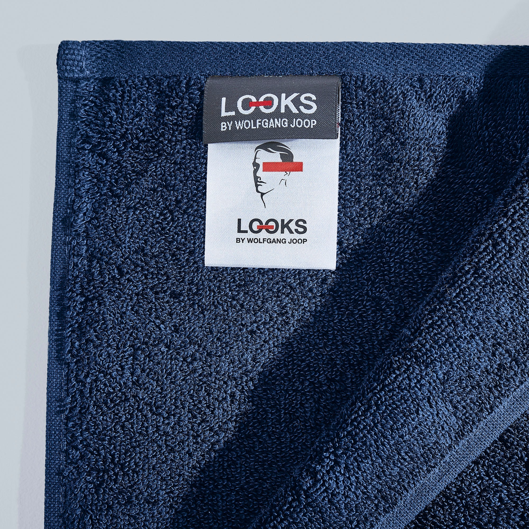 LOOKS by Wolfgang Joop Handtuch »LOOKS«, (1 St., Handtuch 50 x 100 cm), mit Logobestickung