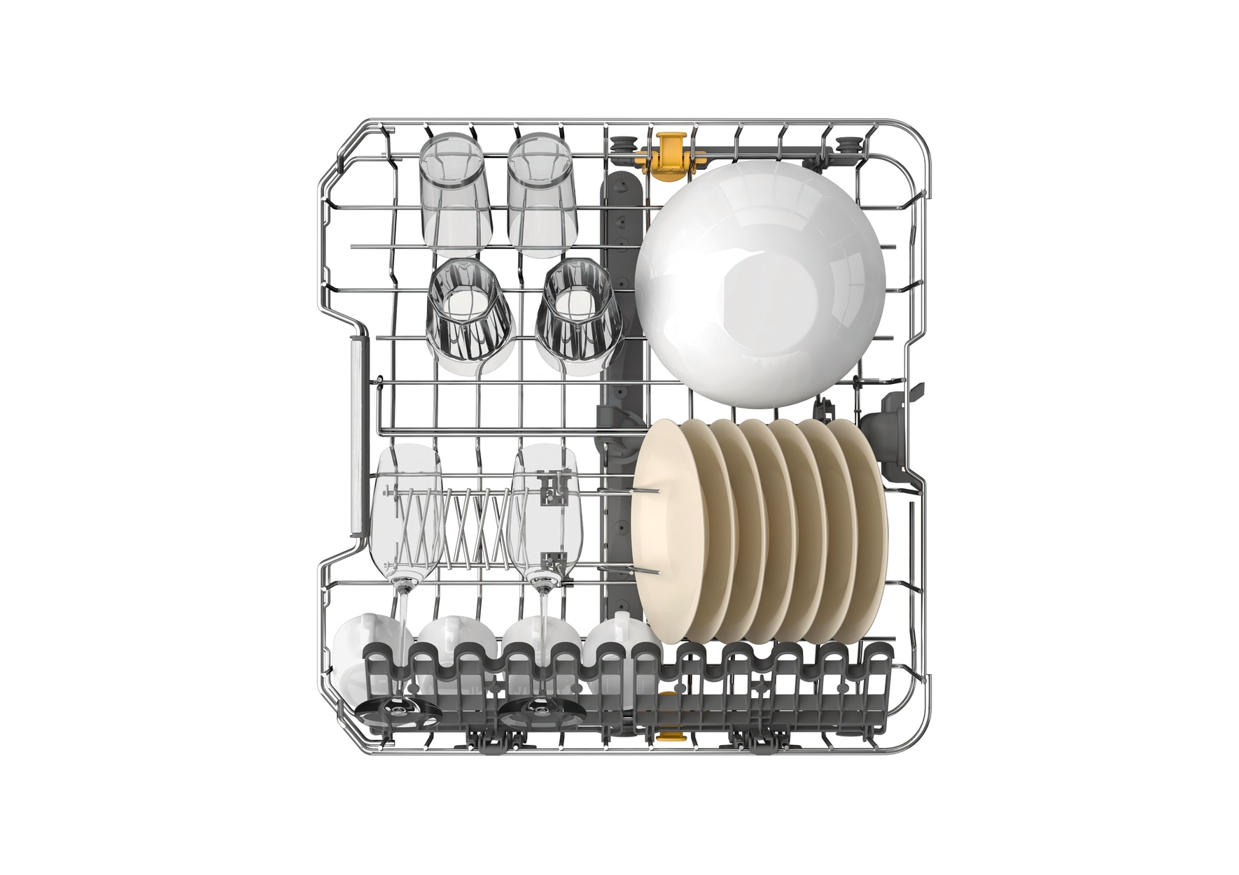 BAUKNECHT vollintegrierbarer Geschirrspüler »BKSV1 IBM« 15 tlg. Maßgedecke