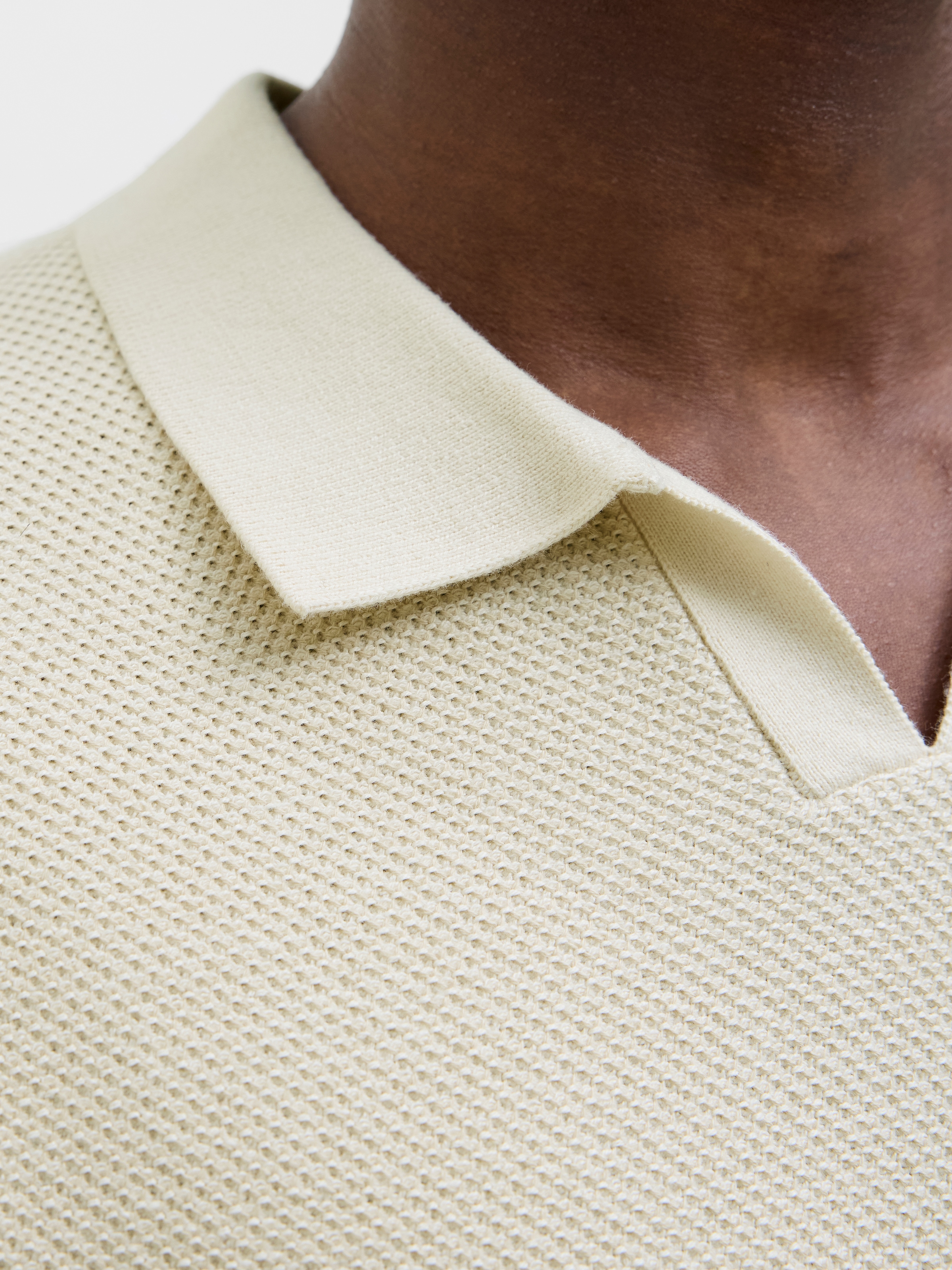 Jack & Jones Rundhalspullover »JPRCCEASTON KNIT SPLIT NECK SS SN«
