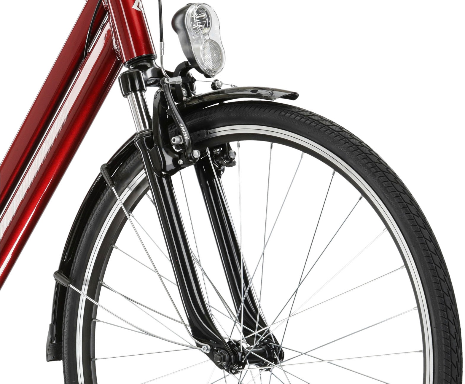 Kross Cityrad »Sentio 1.0«, 6 Gang, Shimano, TOURNEY TZ500 Schaltwerk, Kettenschaltung