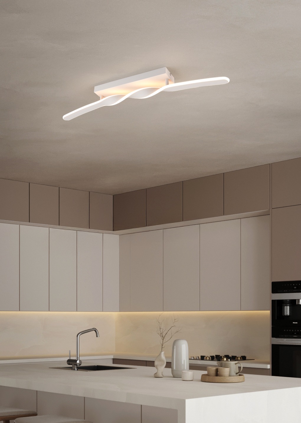 OTTO home LED Deckenleuchte »ADELLA, LED Deckenlampe 20W 2500 Lumen CCT 270 günstig online kaufen