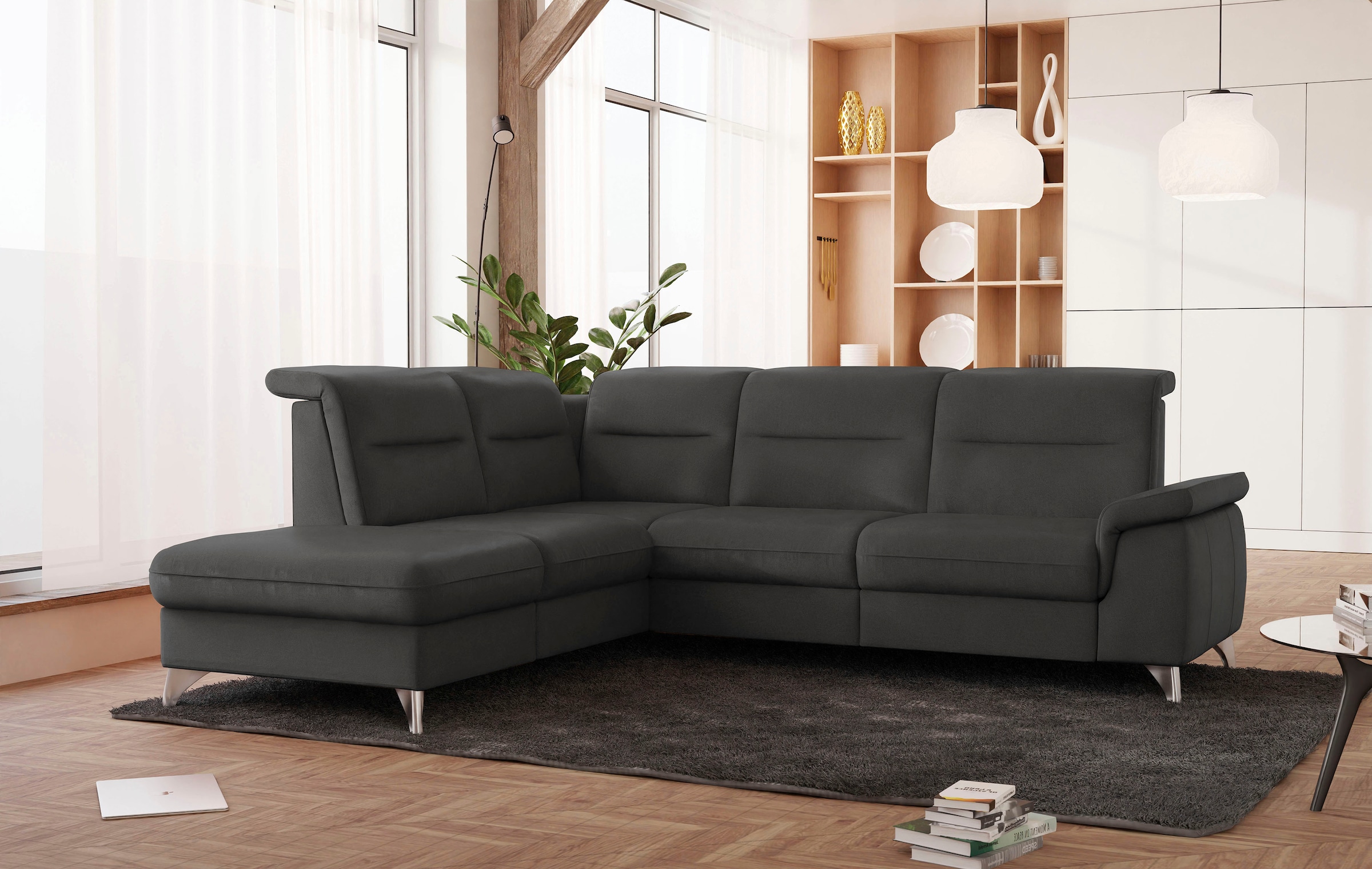 sit&more Ecksofa »Astoria L-Form«, wahlweise mit motorischer Relaxfunktion günstig online kaufen