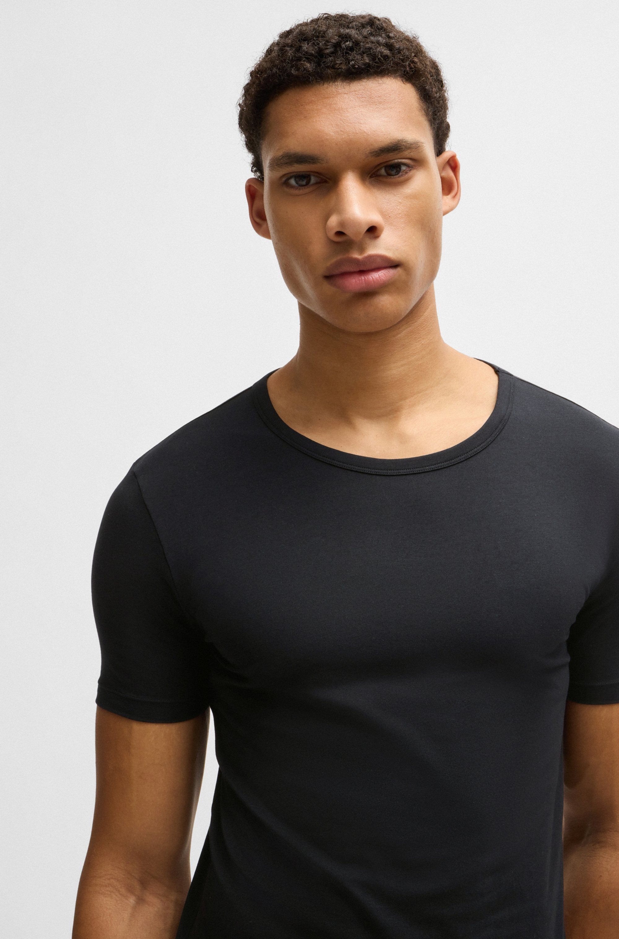 BOSS T-Shirt, (Packung, 2 tlg.)