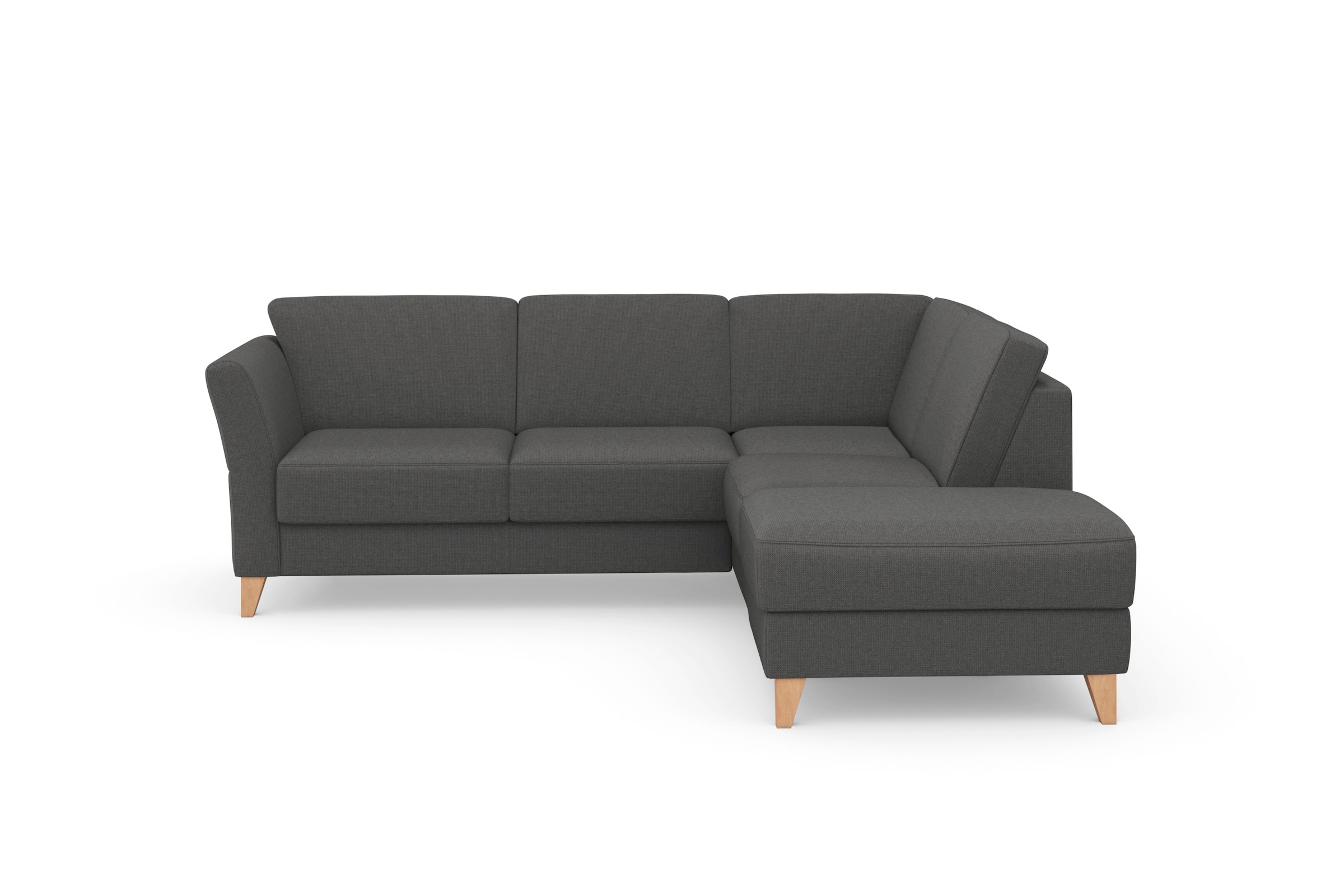 sit&more Ecksofa »Visby L-Form« Wahlweise mit Bettfunktion und Stauraum, fr günstig online kaufen