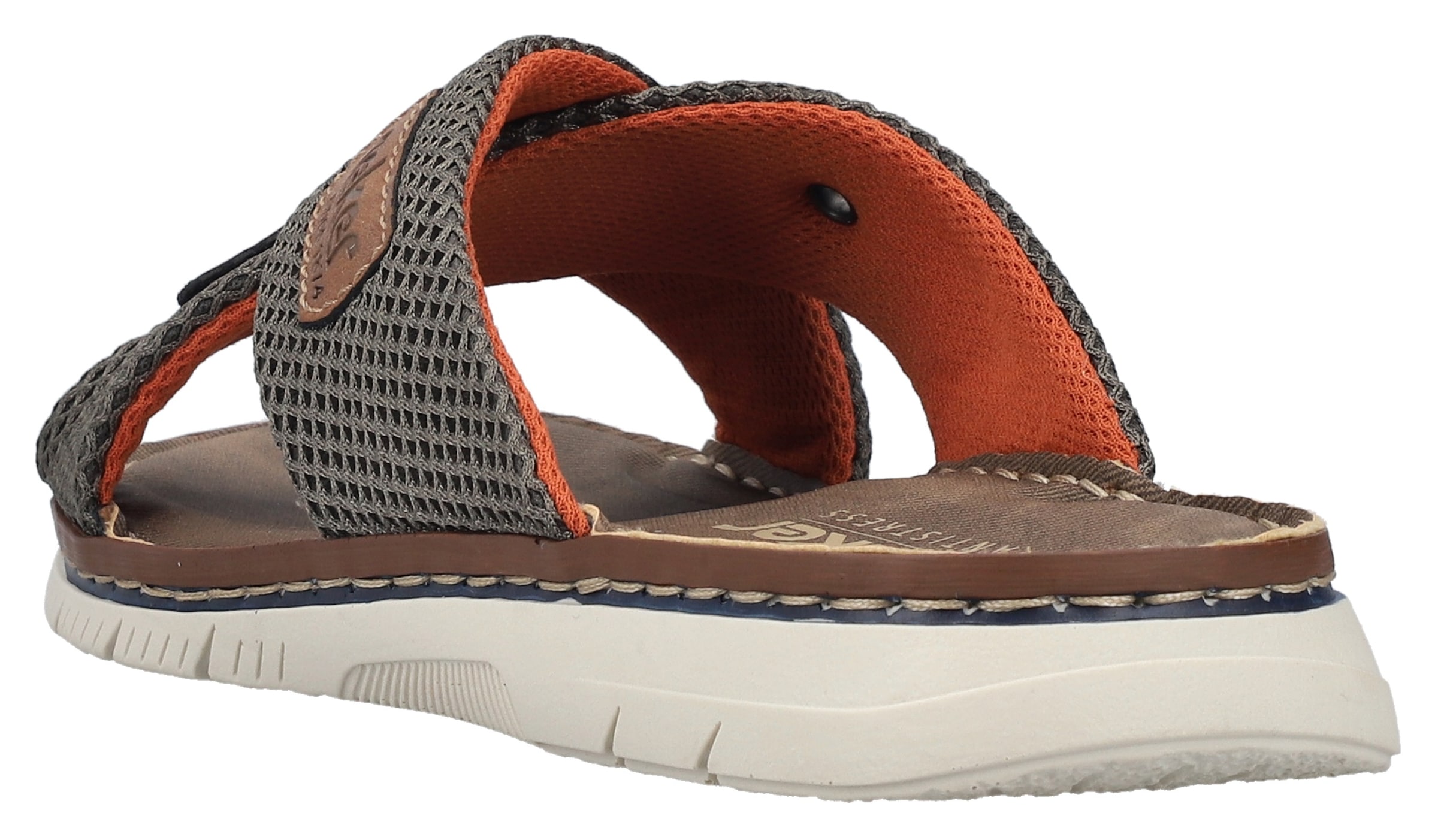 Rieker Pantolette, Sommerschuh, Hausschuh, Strandschuh zum Schlupfen