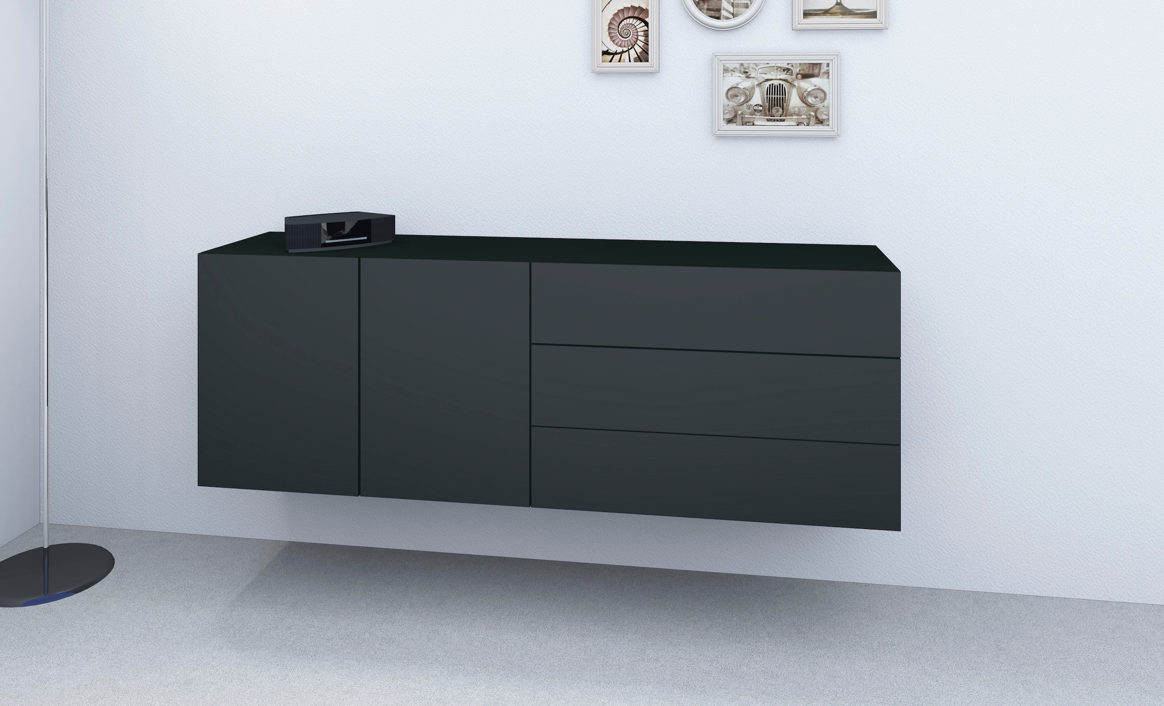 borchardt Möbel Sideboard »Sophia«, Breite 152 cm, stehend und hängend montierbar