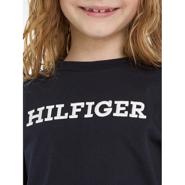Tommy Hilfiger T-Shirt »U MONOTYPE TEE S/S«, mit großer Logo-Stickerei  online bestellen