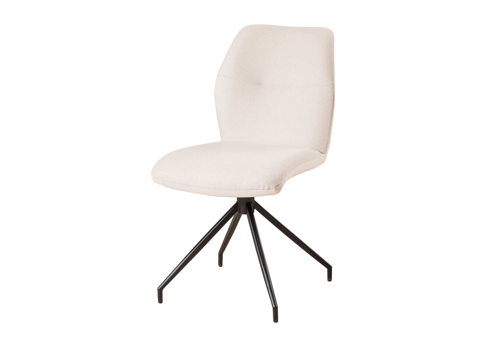 OTTO home Drehstuhl »Bruna Esszimmerstuhl,Polsterstuhl, Küchenstuhl, 4-Fußstuhl« () 360° drehbar, mit automatischer Rückstellung, 2-Stoff-Design