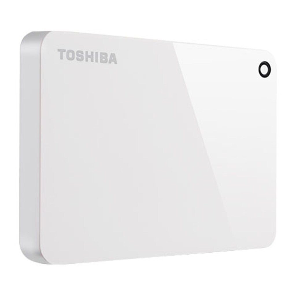 Toshiba externe HDD-Festplatte »Canvio Advance 4TB White«, 2,5 Zoll, Anschluss USB