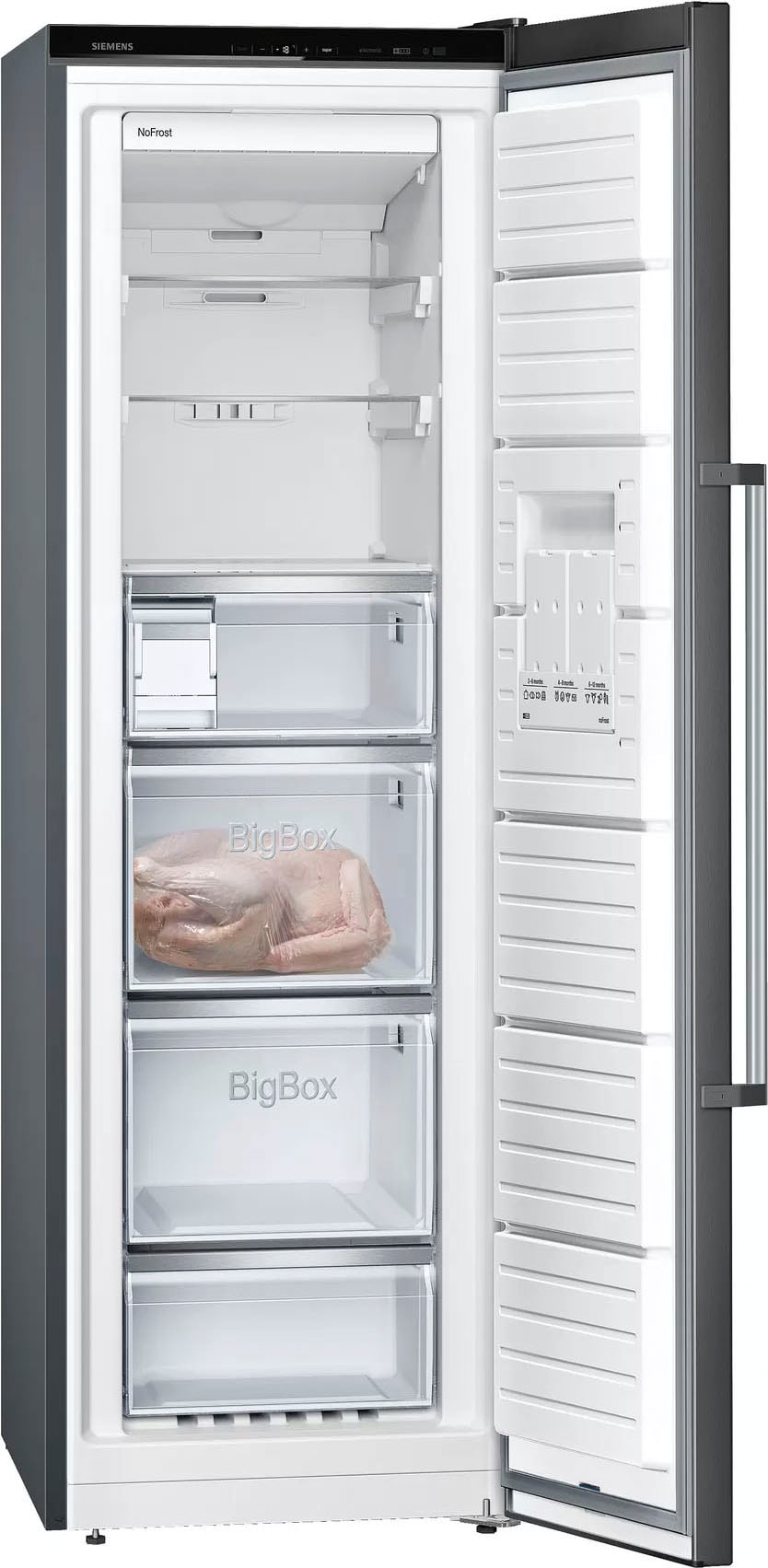 SIEMENS Gefrierschrank iQ500 »GS36NAXEP«, 186 cm hoch, 60 cm breit