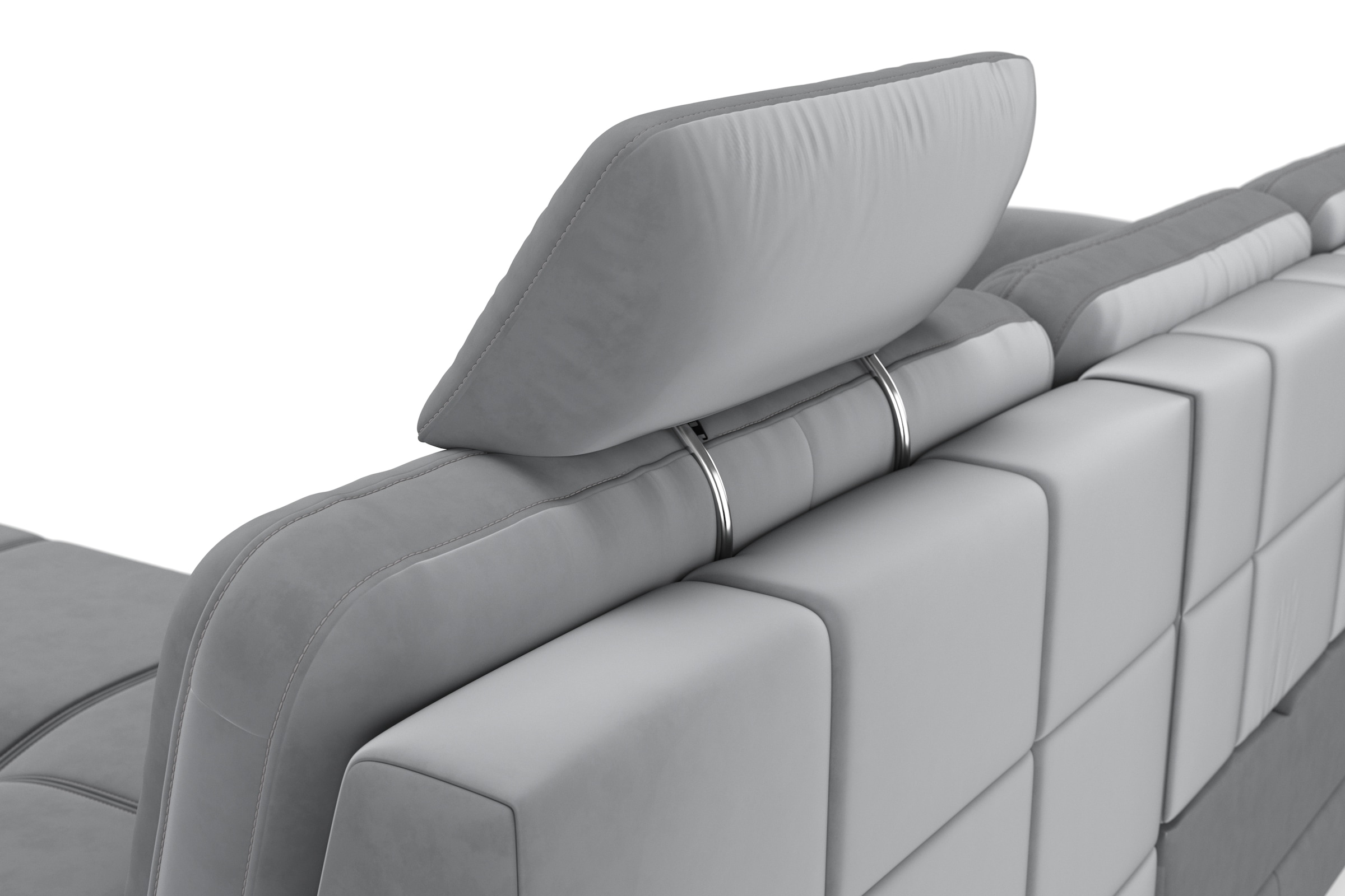 sit&more Ecksofa »Bendigo L-Form« inklusive Sitztiefenverstellung, Bodenfreiheit 12 cm, in 2 Fußfarben