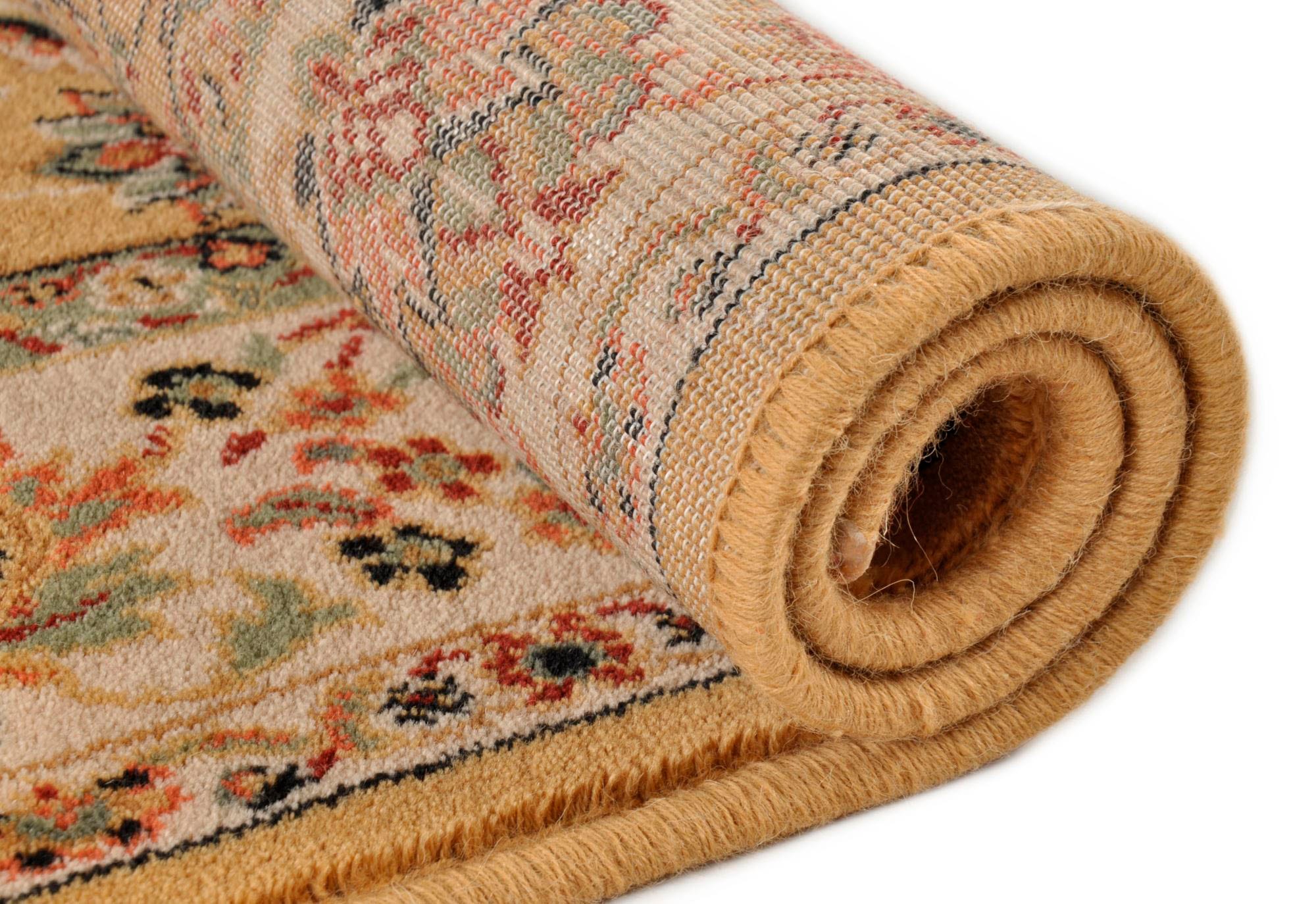 THEKO Wollteppich »Turan 859«, rechteckig, 12 mm Höhe, reine Wolle, Orient-Optik, ideal im Wohnzimmer & Schlafzimmer